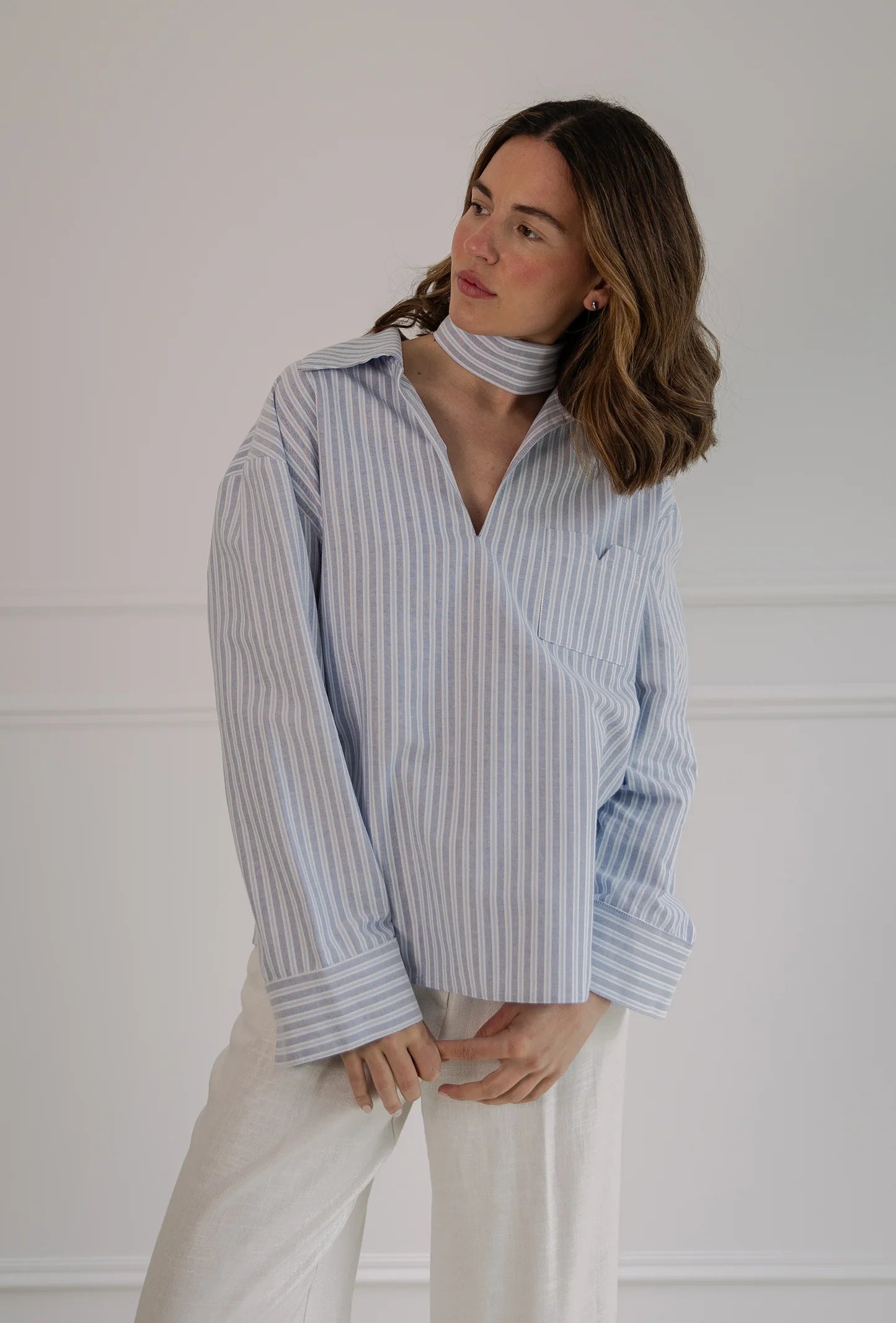 Wrap Up Shirt Blue