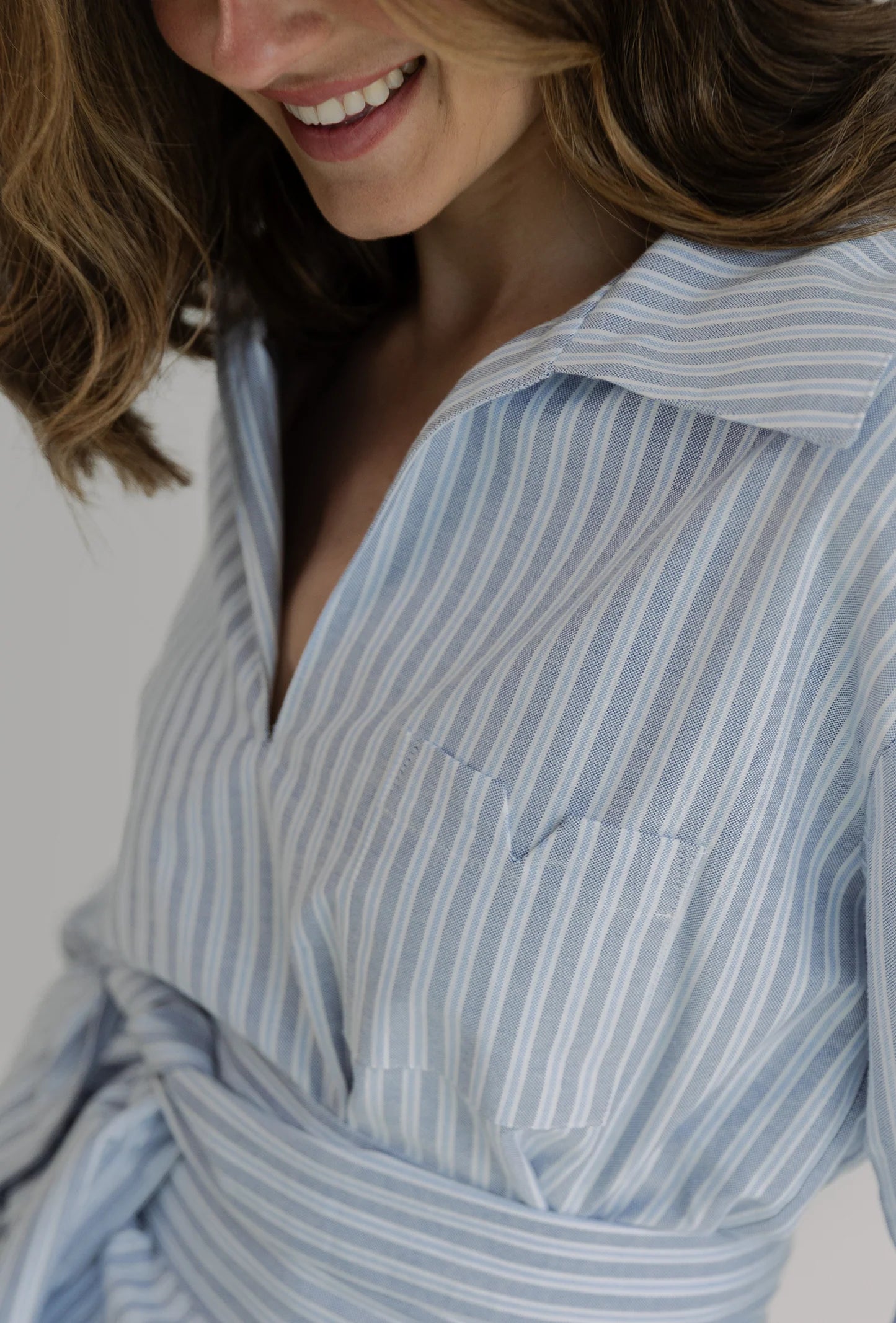 Wrap Up Shirt Blue