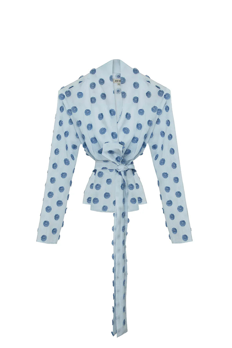 Camisa Alma Puntos Azules