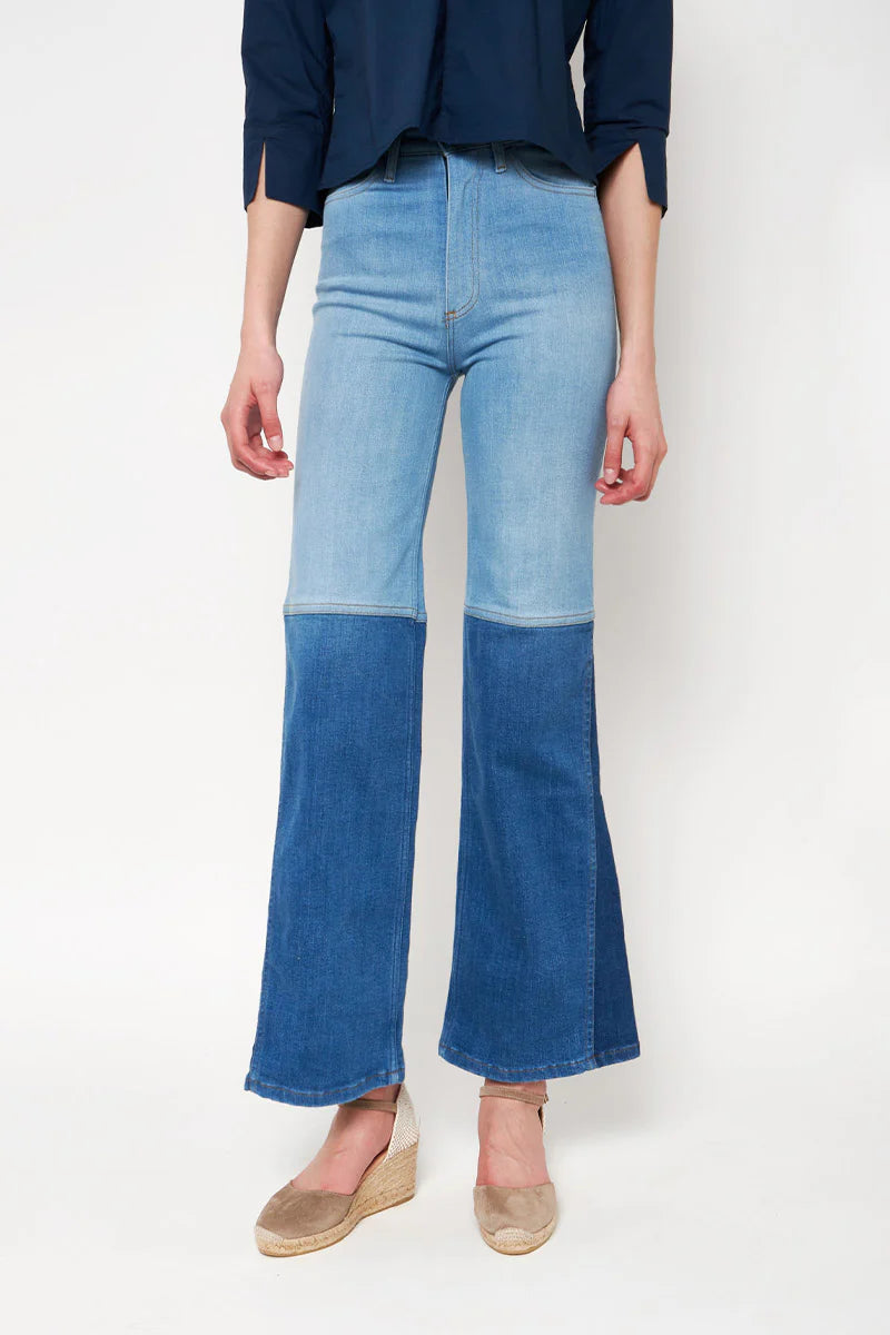 Pantalón Alba Elástico azul
