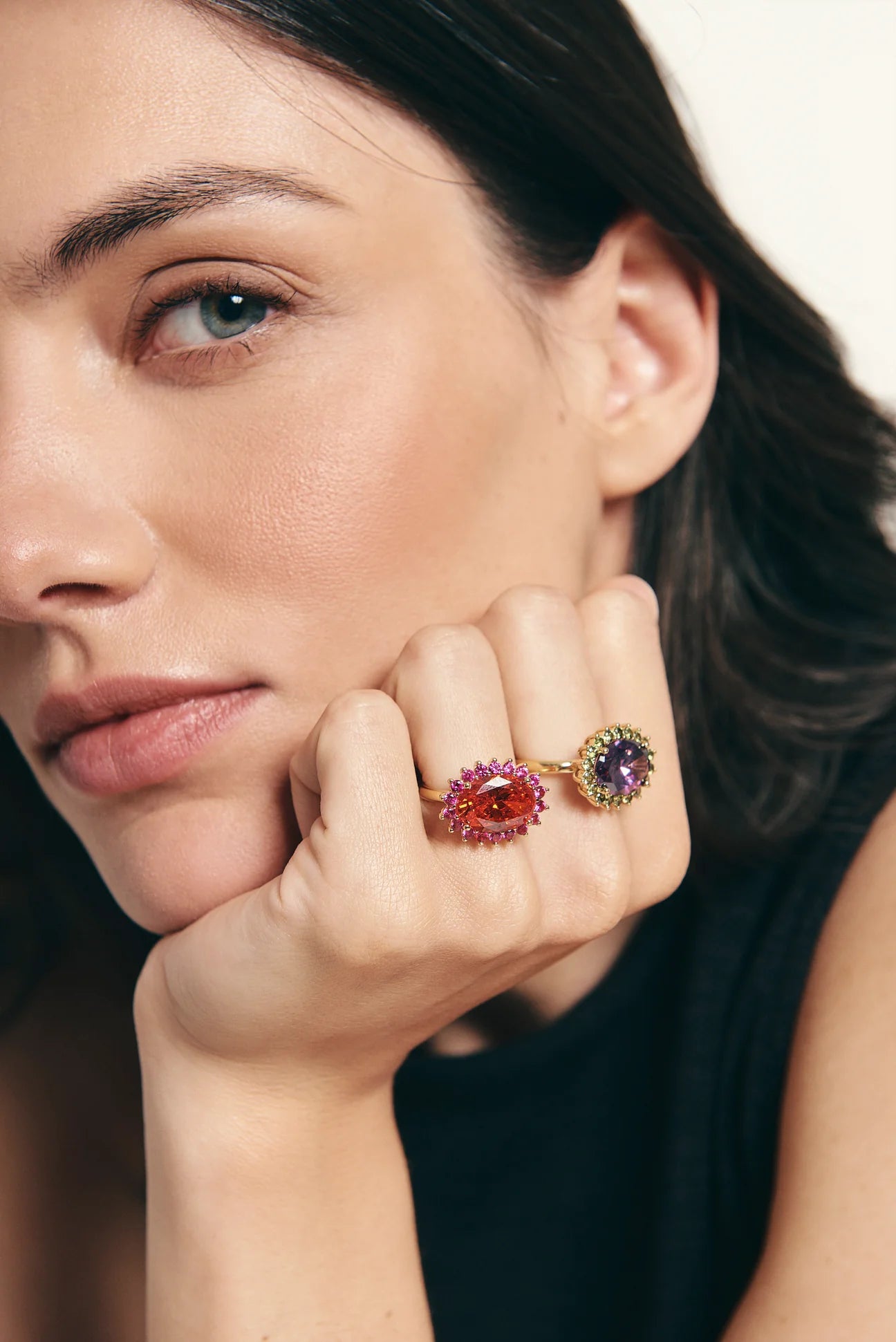 Anillo Rafaella Morado