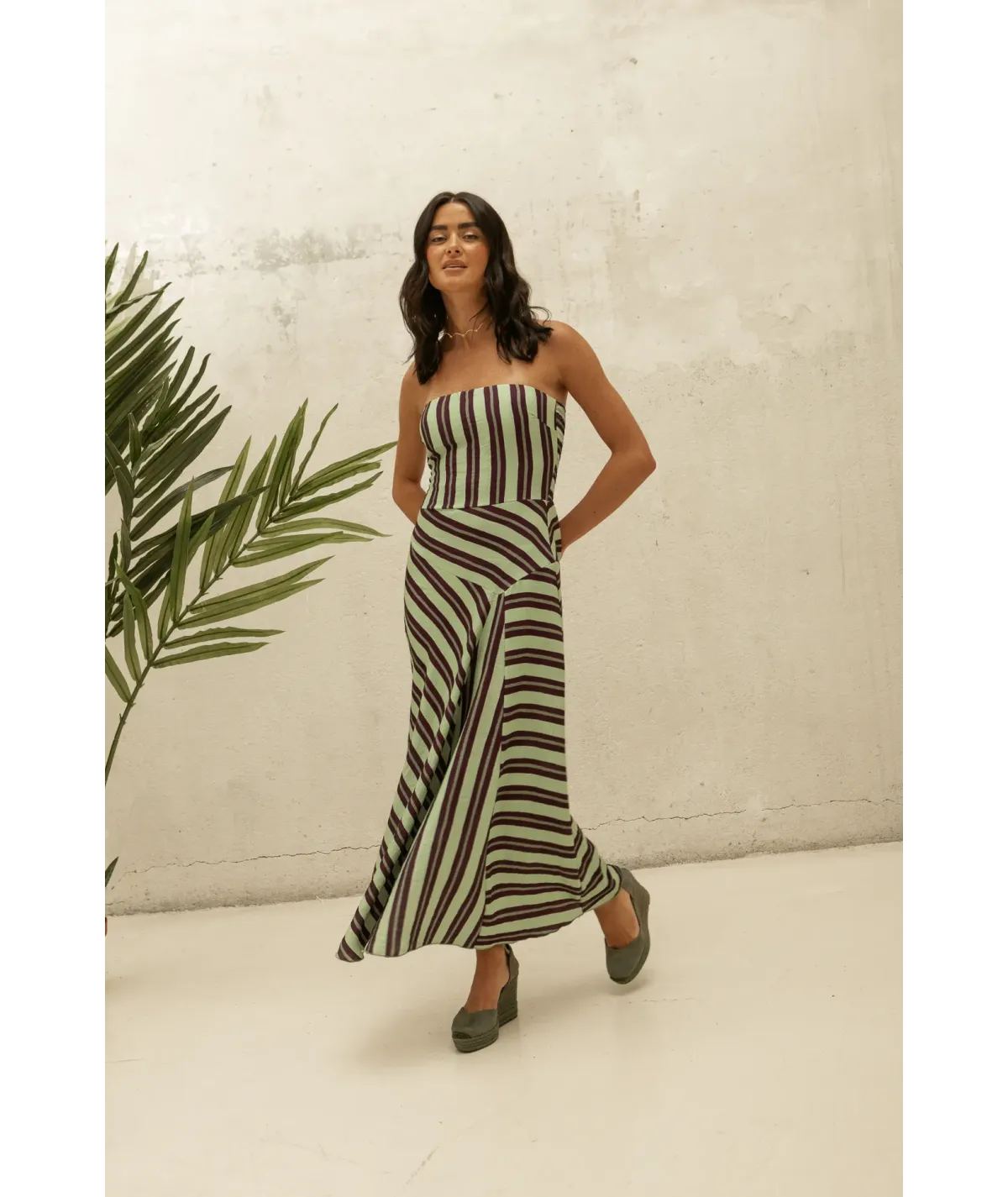 Vestido Roma Verde