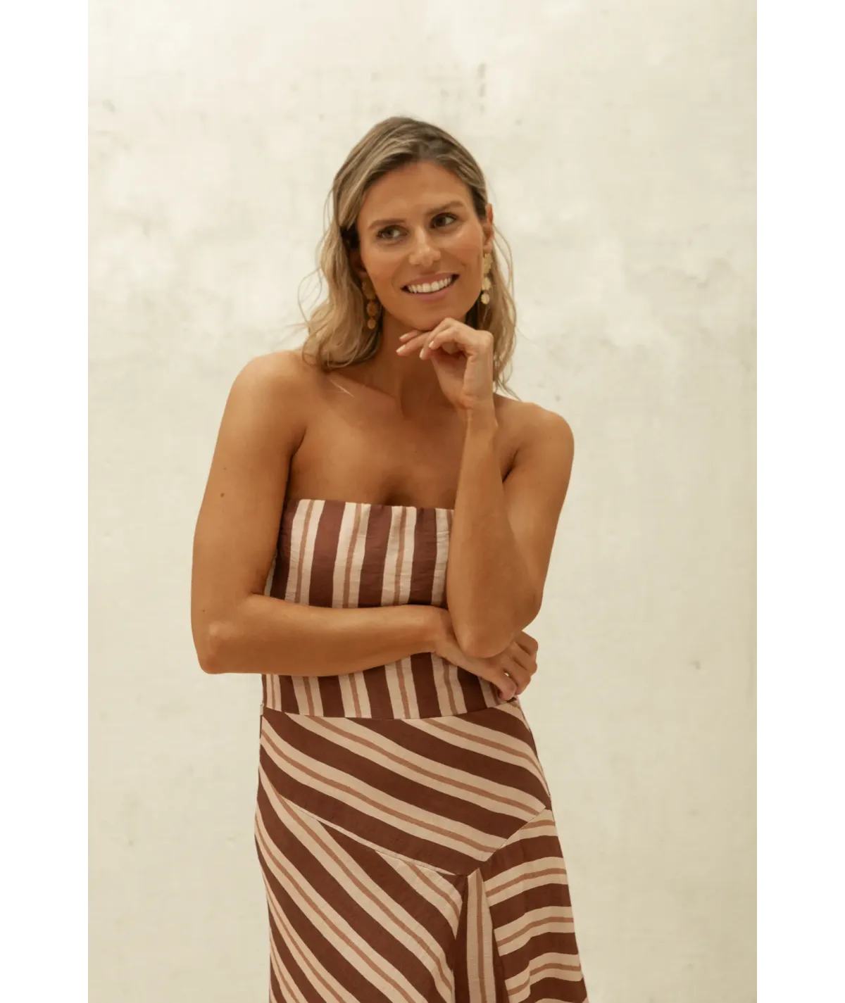 Vestido Roma Marrón