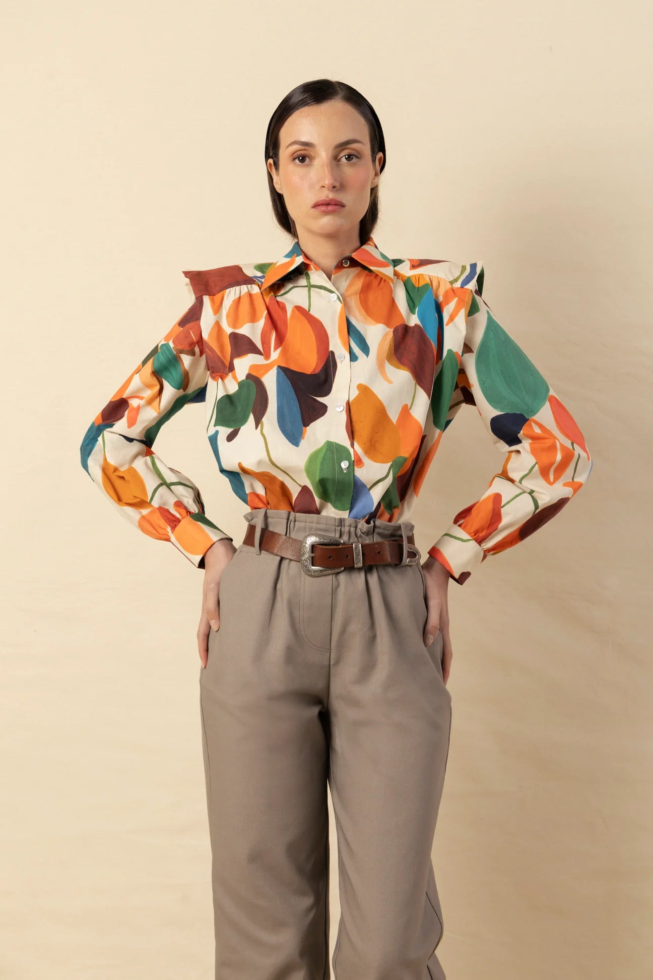 Camisa Marieta Tropical