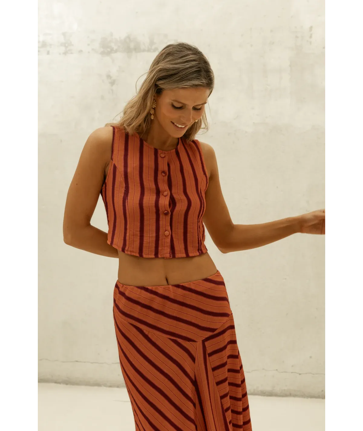 Chaleco Roma Naranja