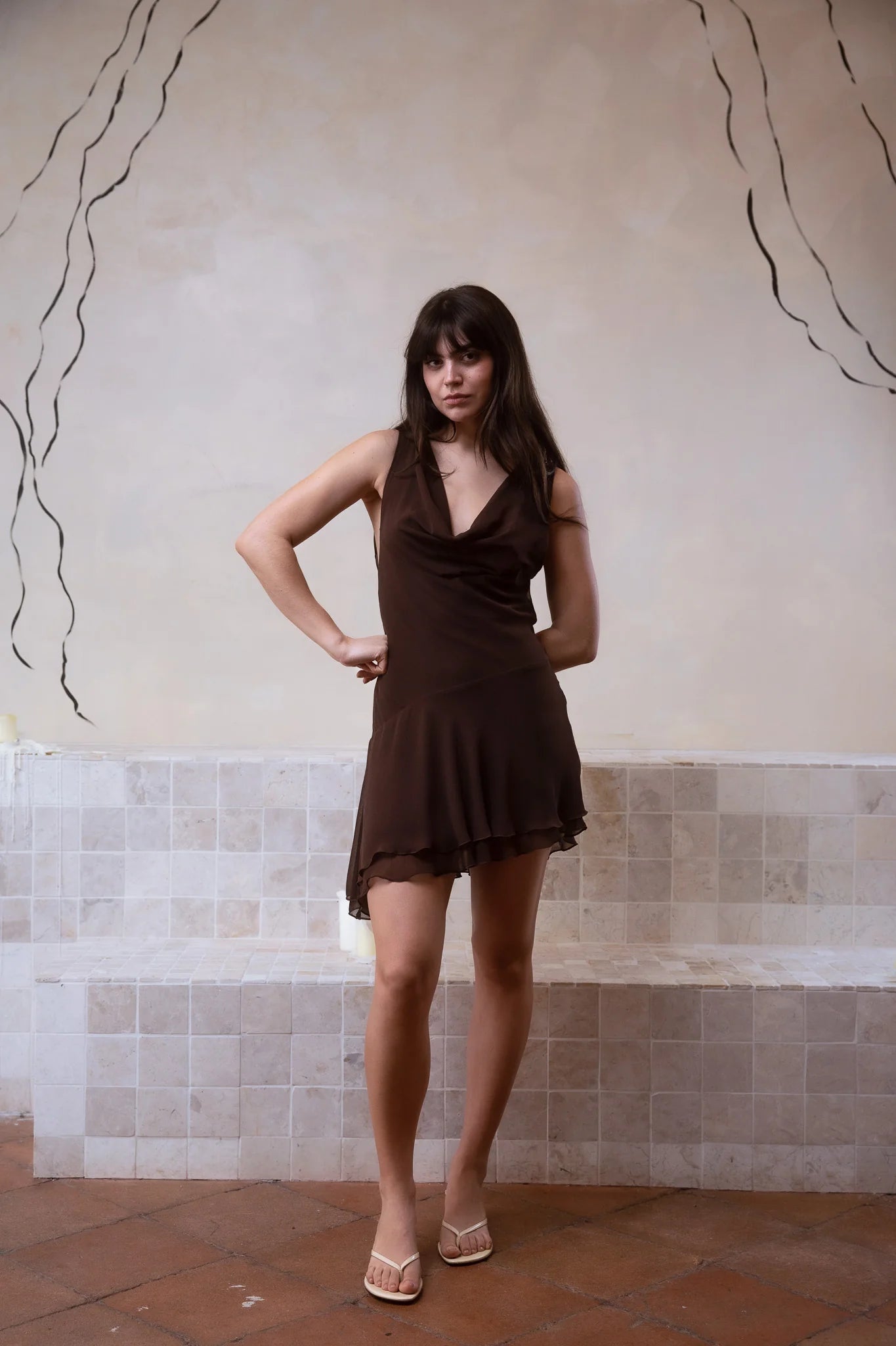 Vestido Mini Rimi Choco