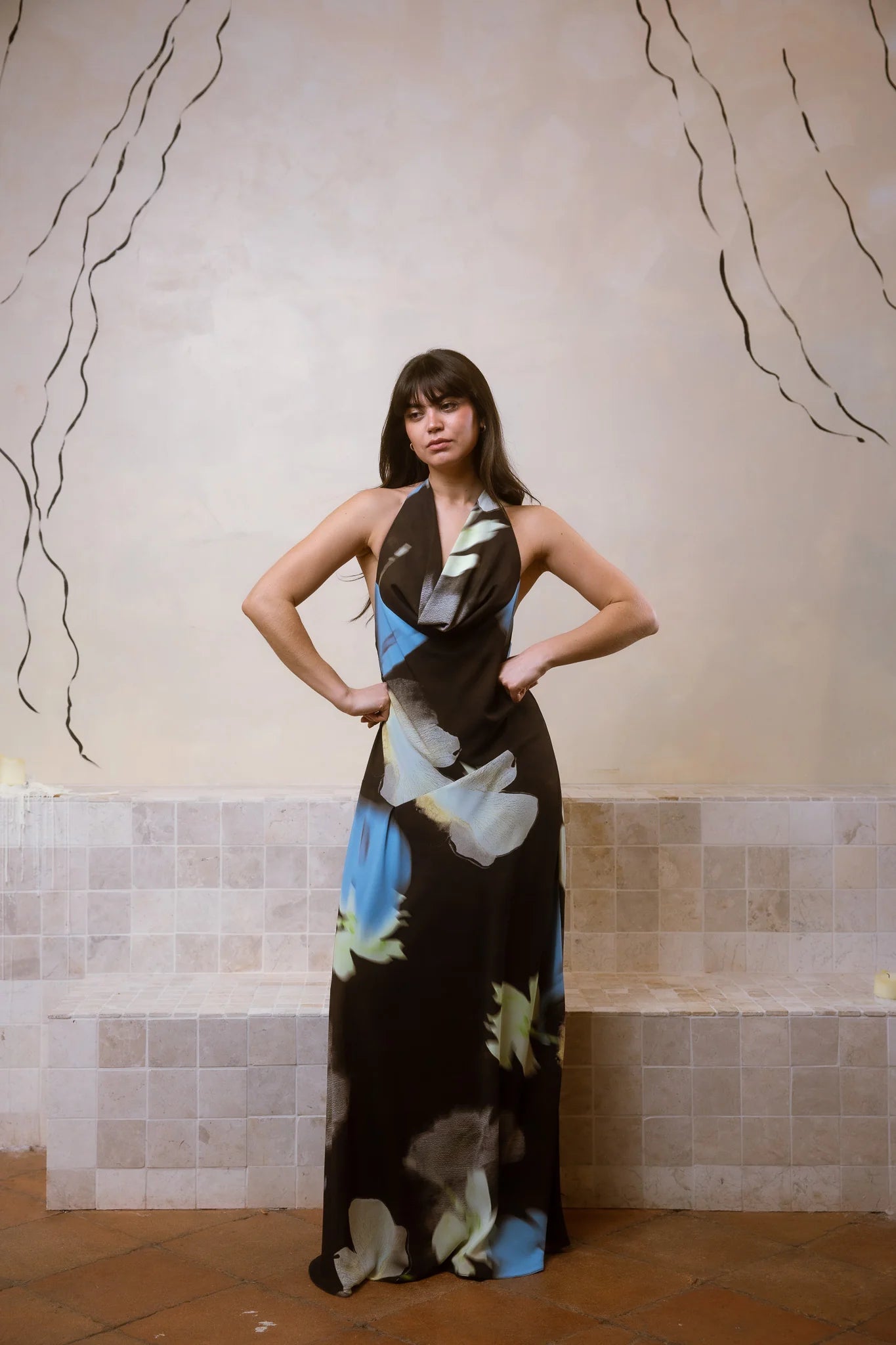 Vestido Dua Choco Bloom