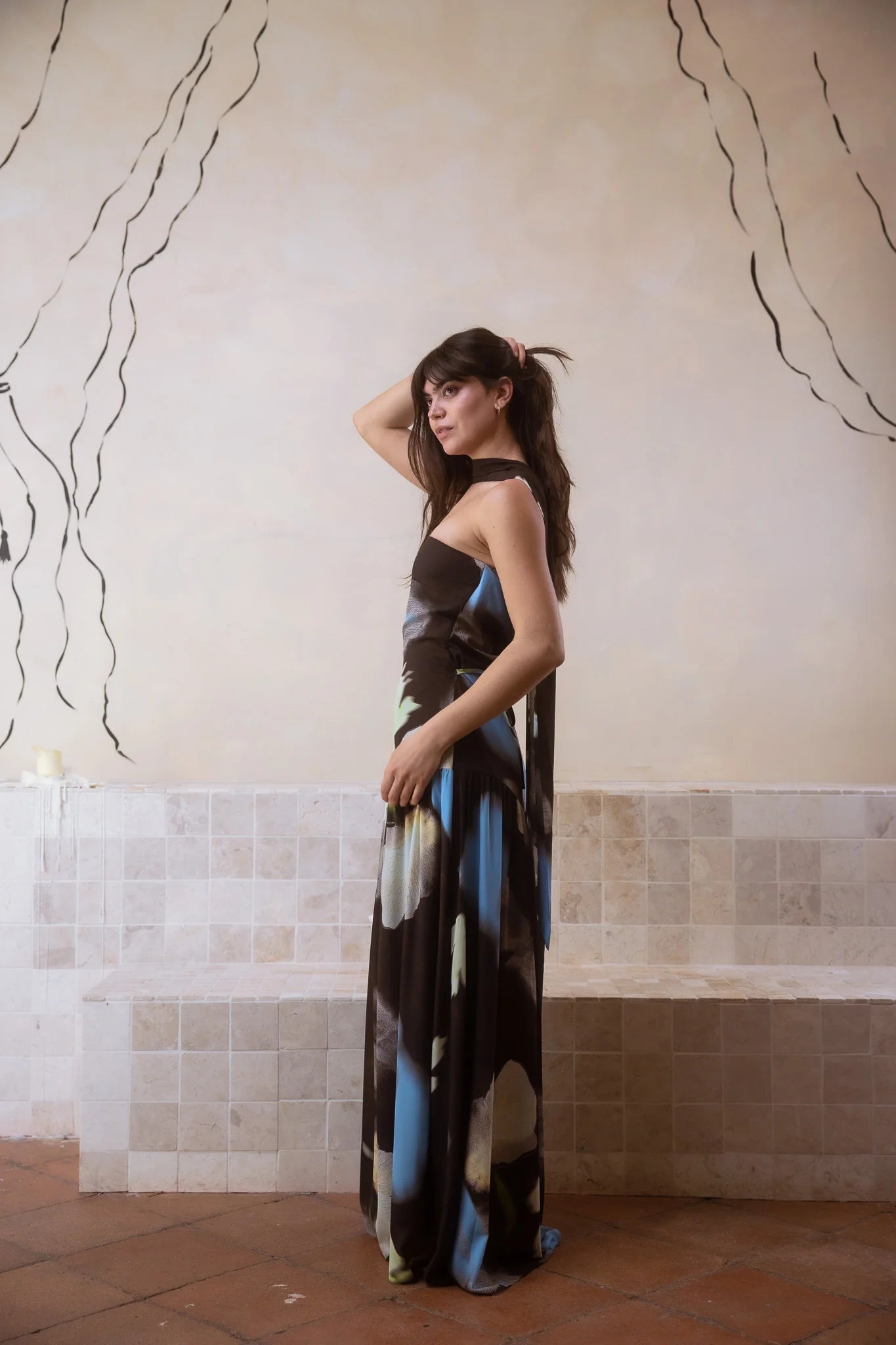 Vestido Tula Choco Bloom