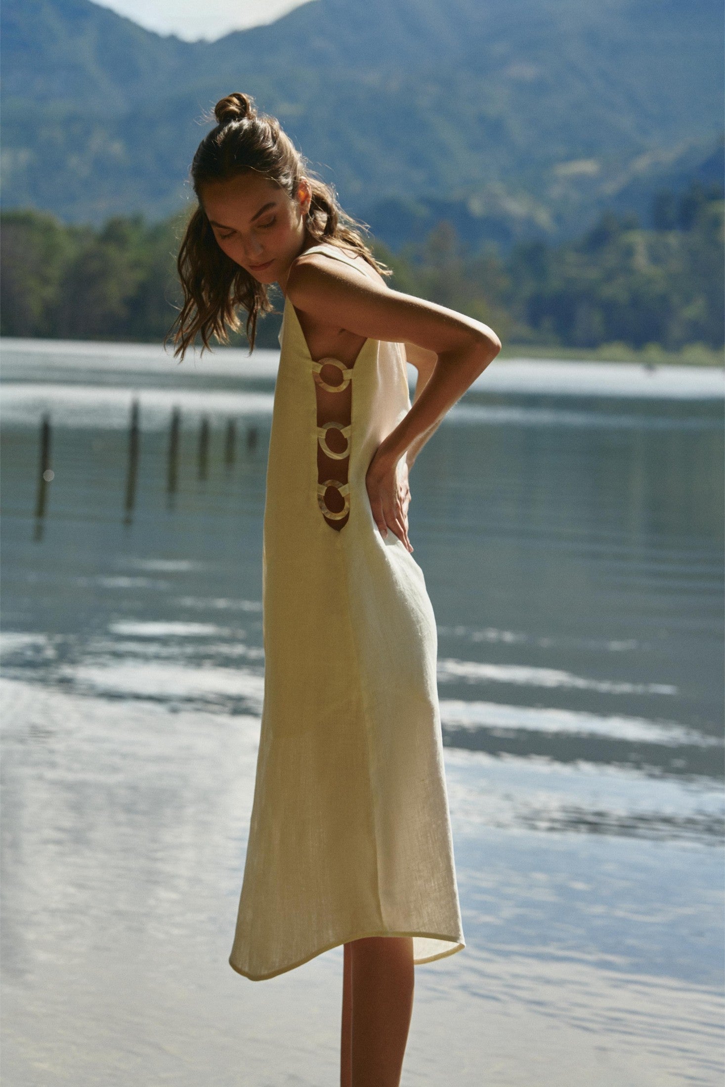 Vestido Isla Ivory