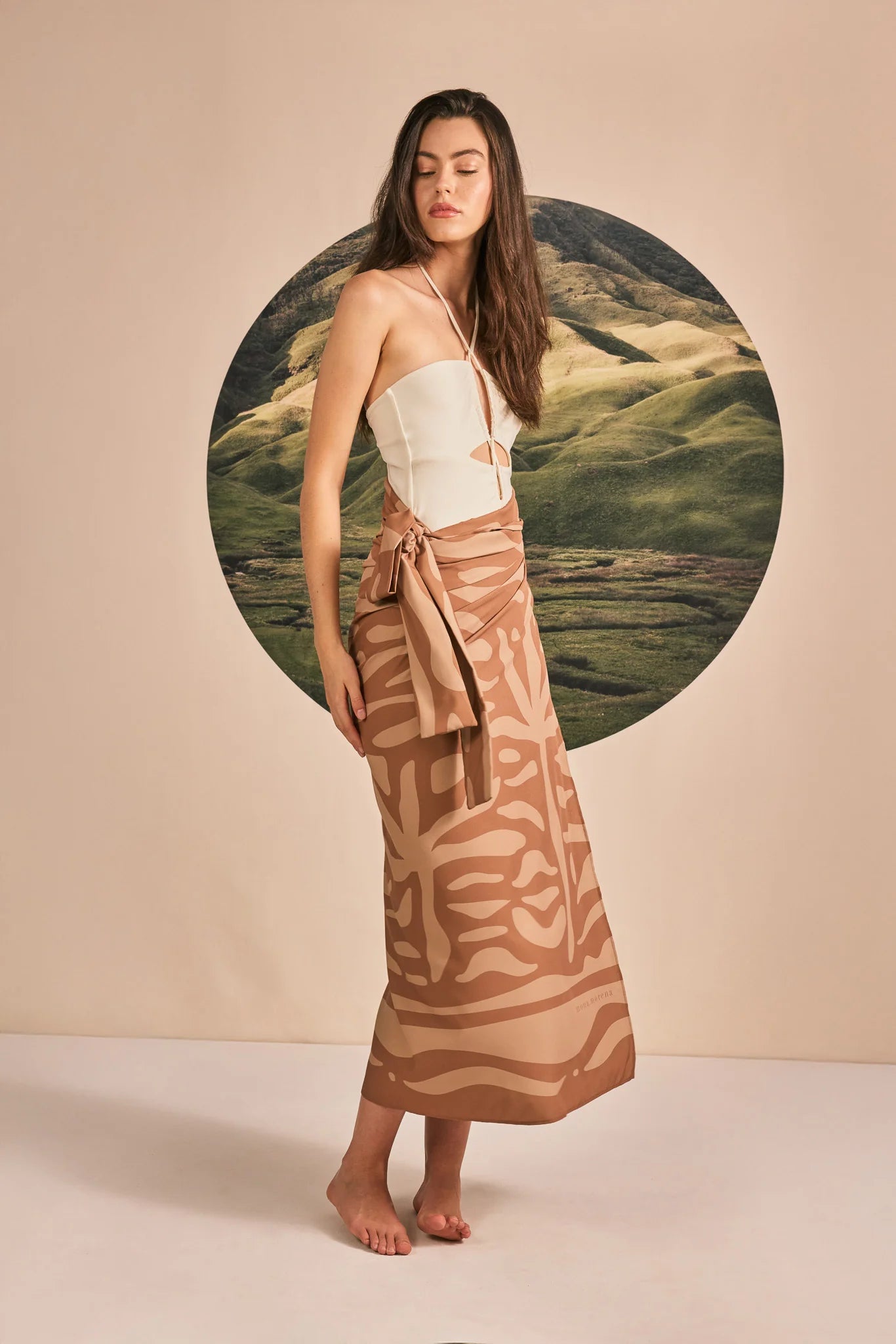 Sarong Palmar Beige