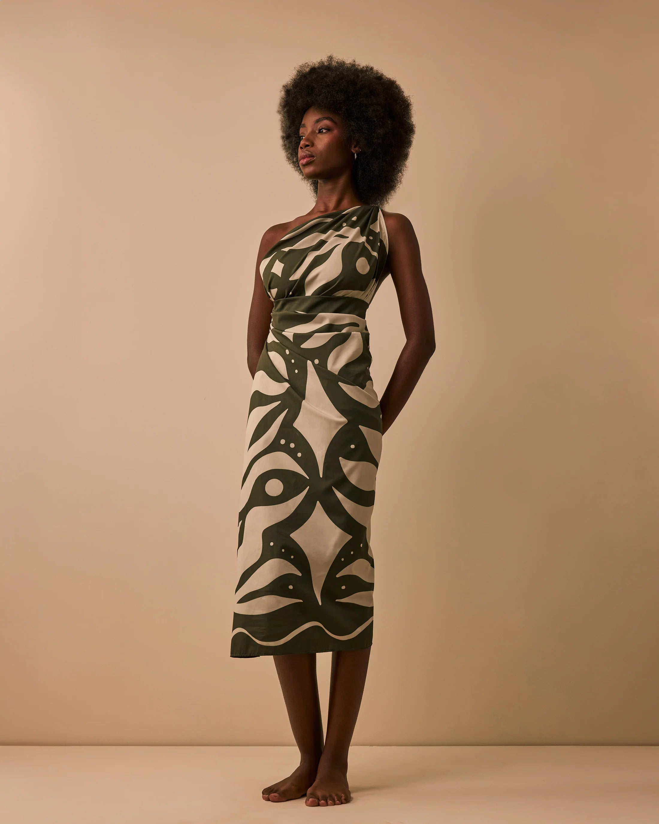 Sarong Coral Verde