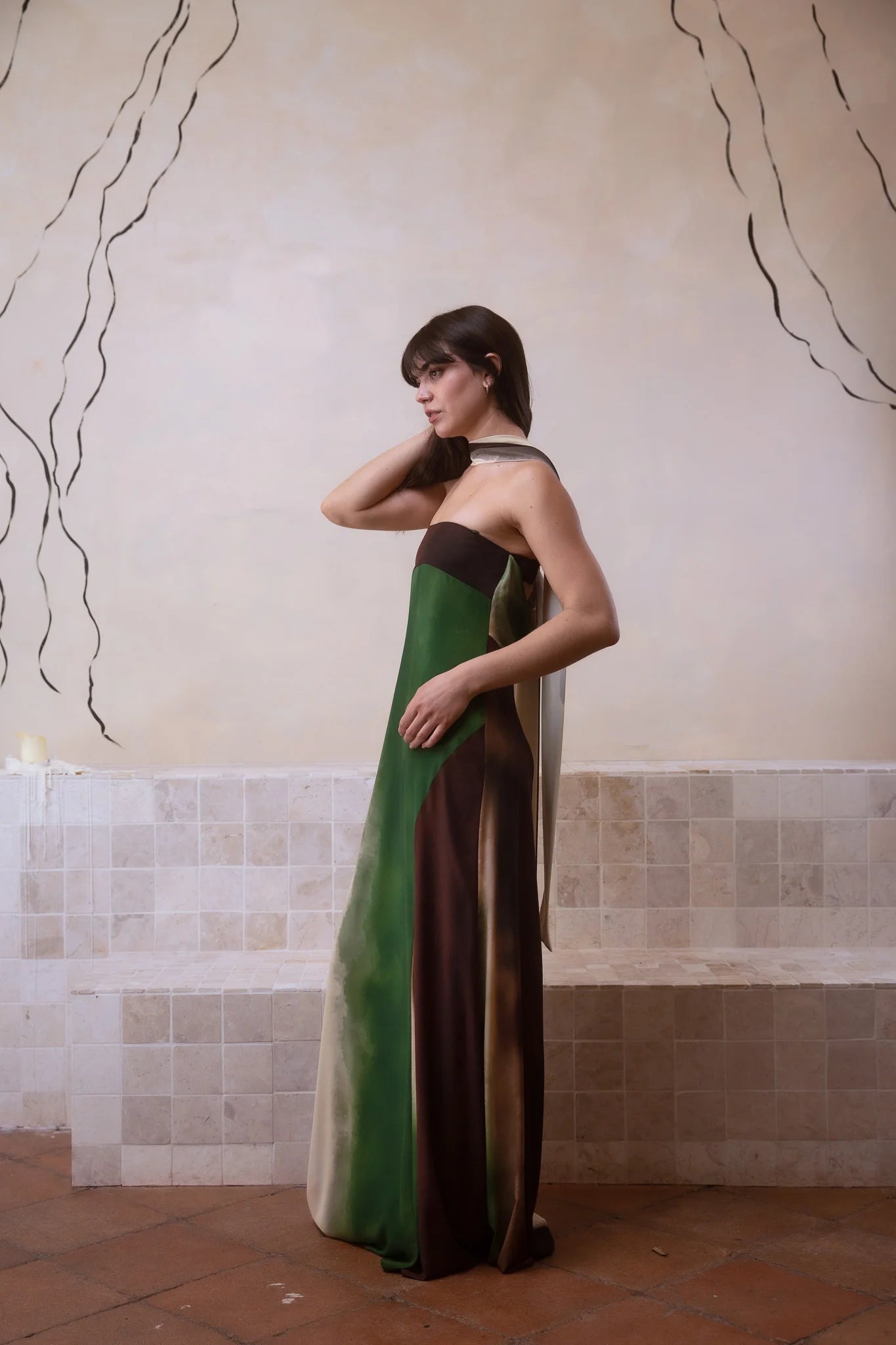 Vestido Tube D3 Earth