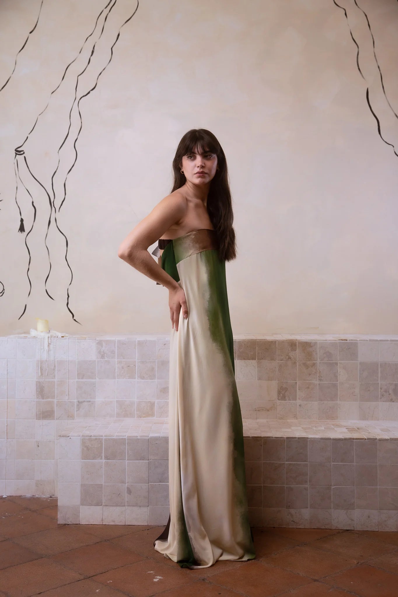 Vestido Tube D3 Earth