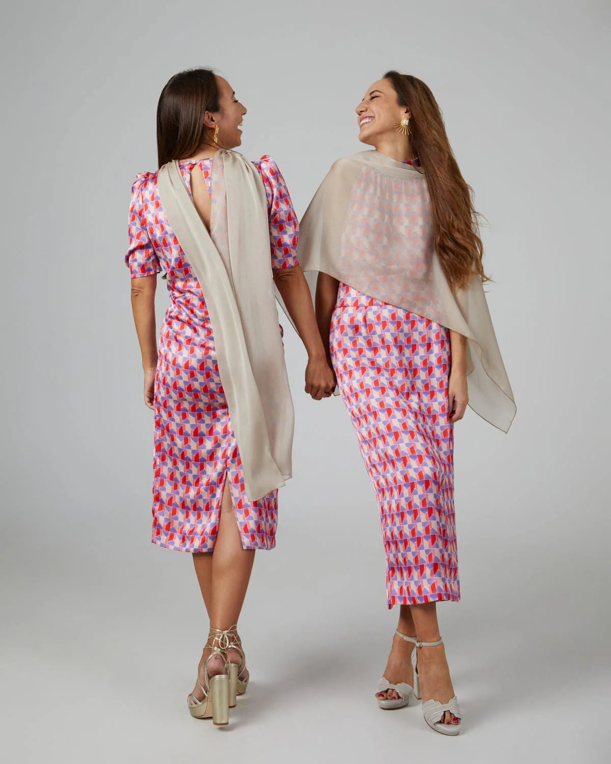 Light Gold Long Cape