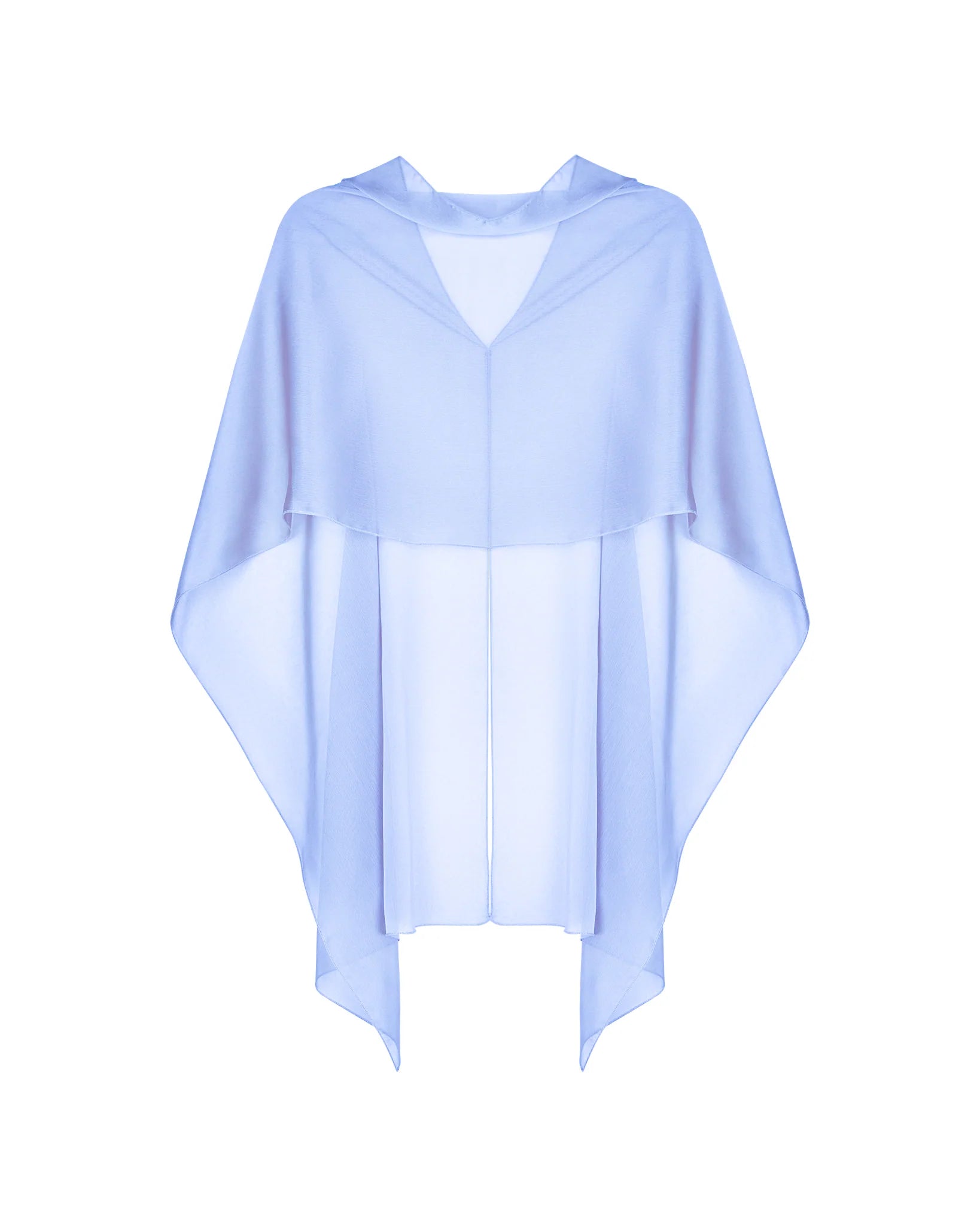 Long Silver Cape