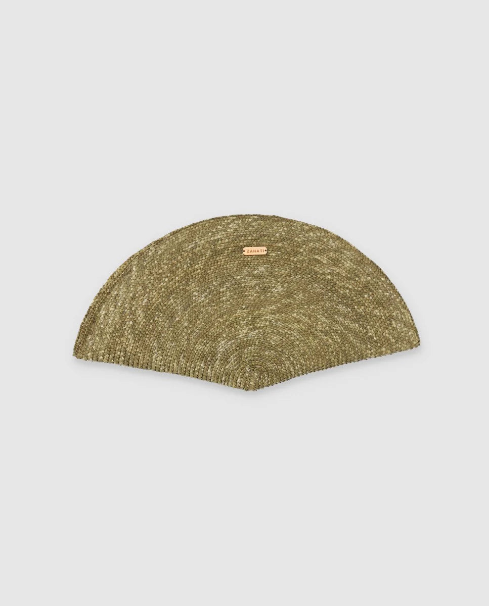 Bolso Abanico Mediano Verde Oliva