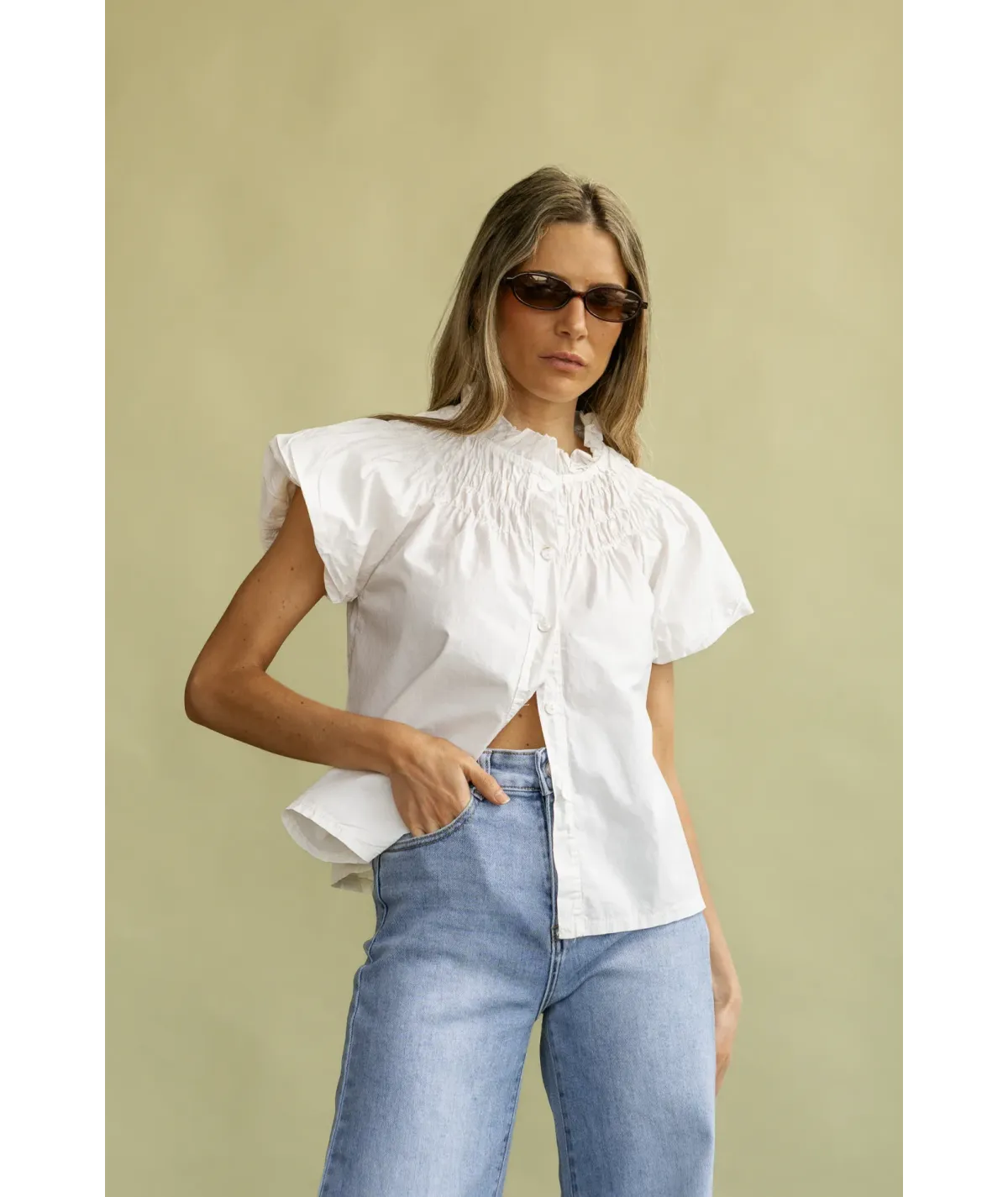 Camisa Orvieto Crudo