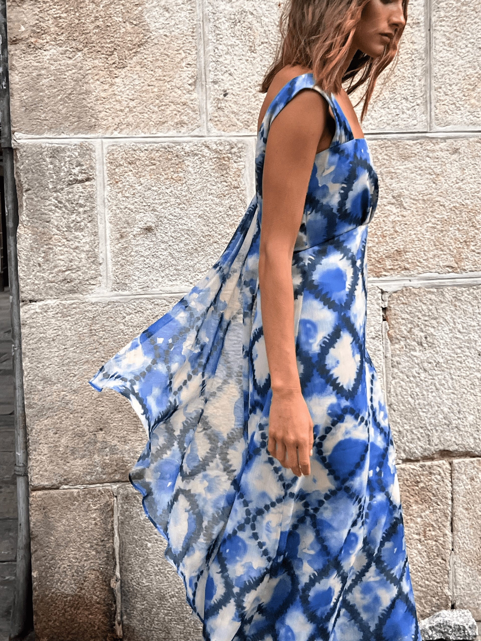 Vestido Azul de Ultramar