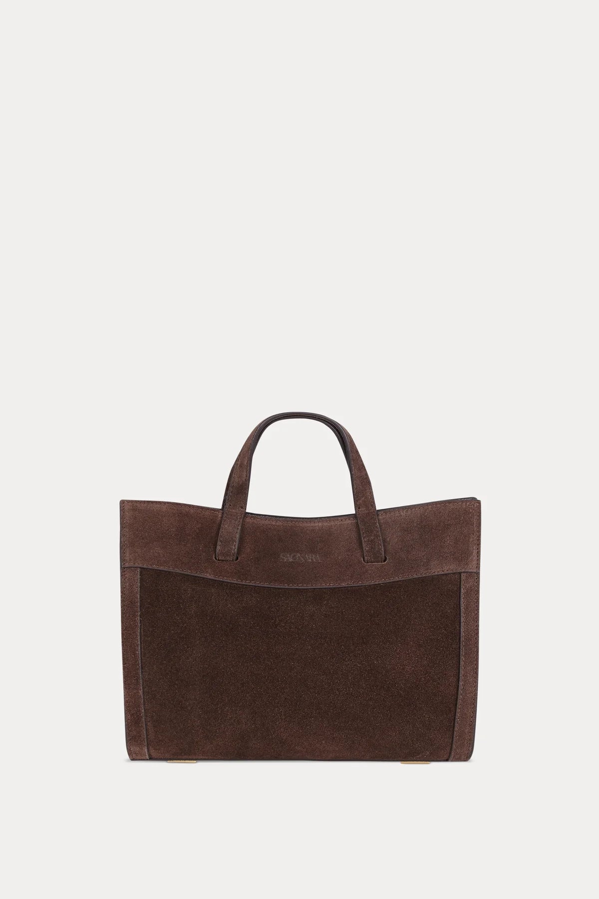 Mini Shopping Chocolate Suede