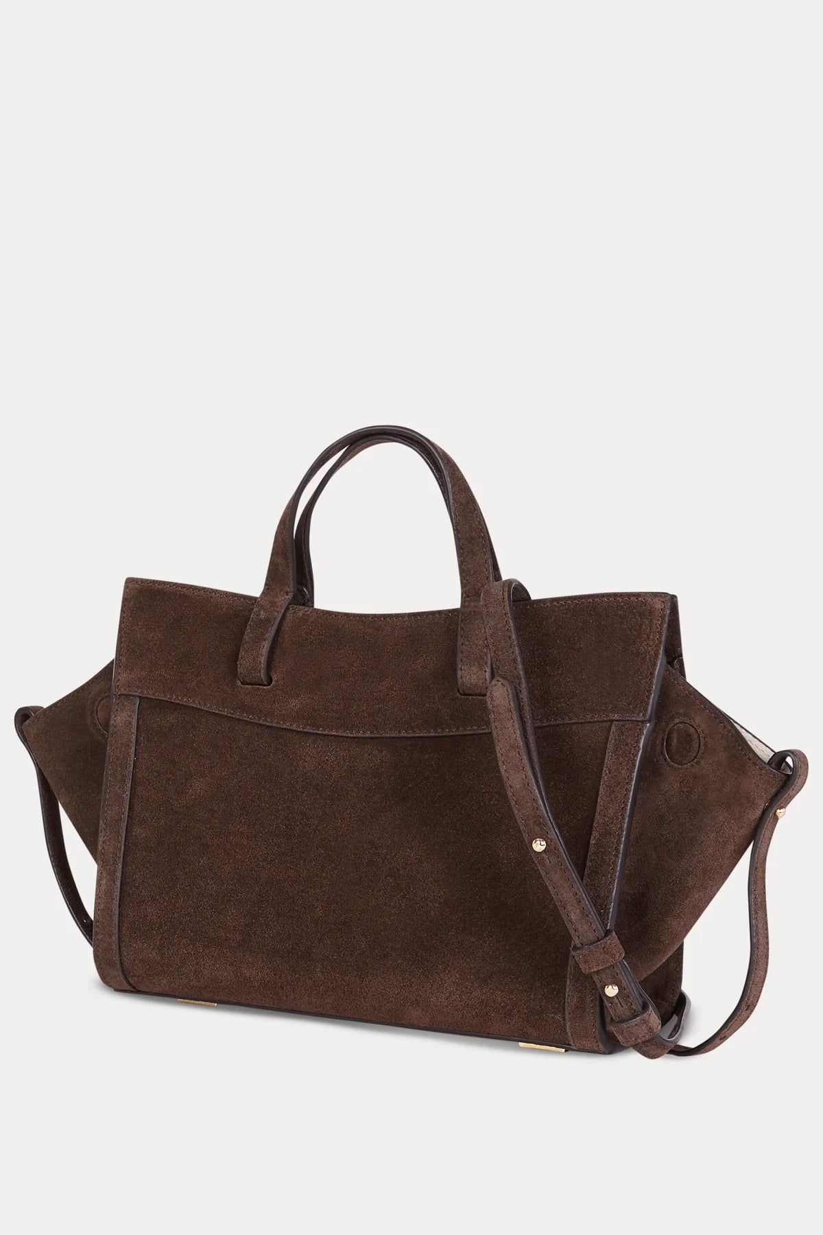 Mini Shopping Chocolate Suede