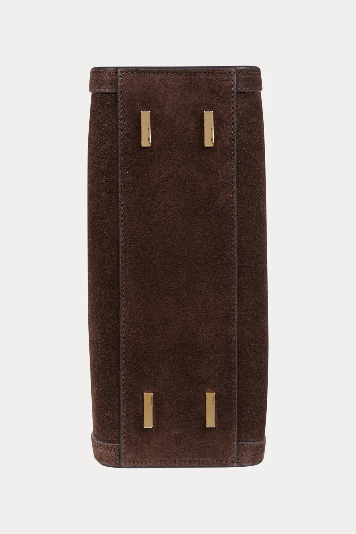 Mini Shopping Chocolate Suede