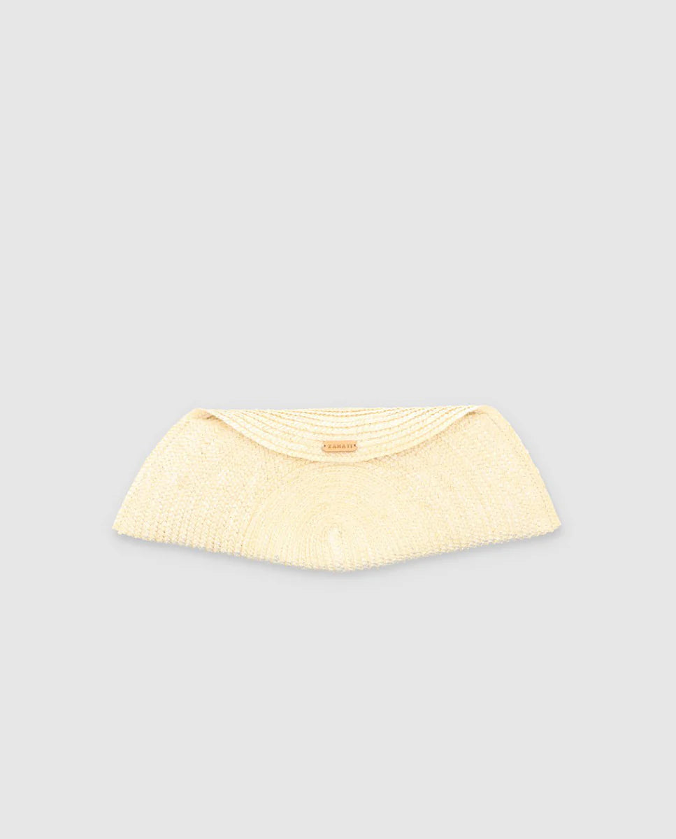 Bolso de Mano Baguette Mediana Blanco