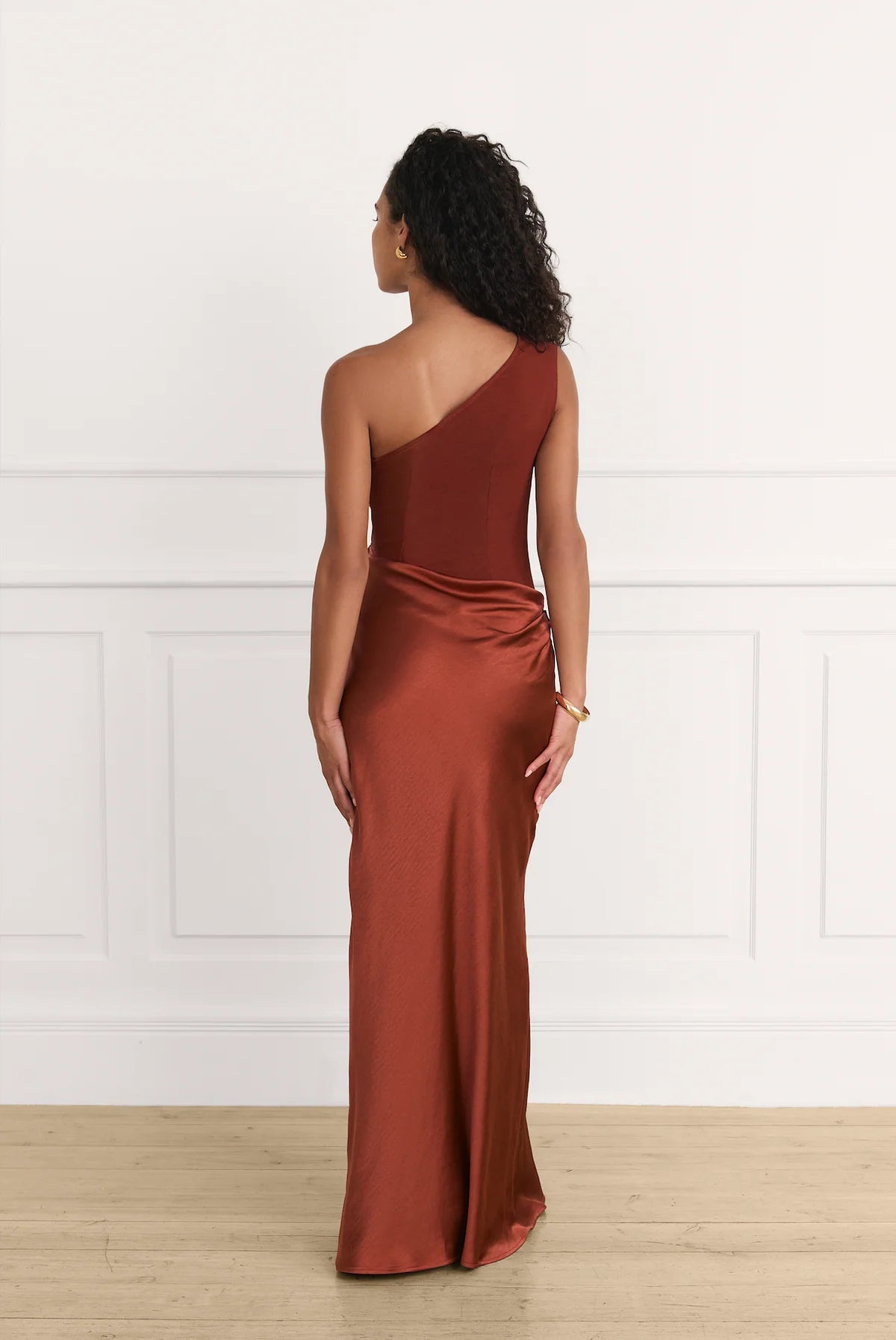 Vestido Kaia Terracota