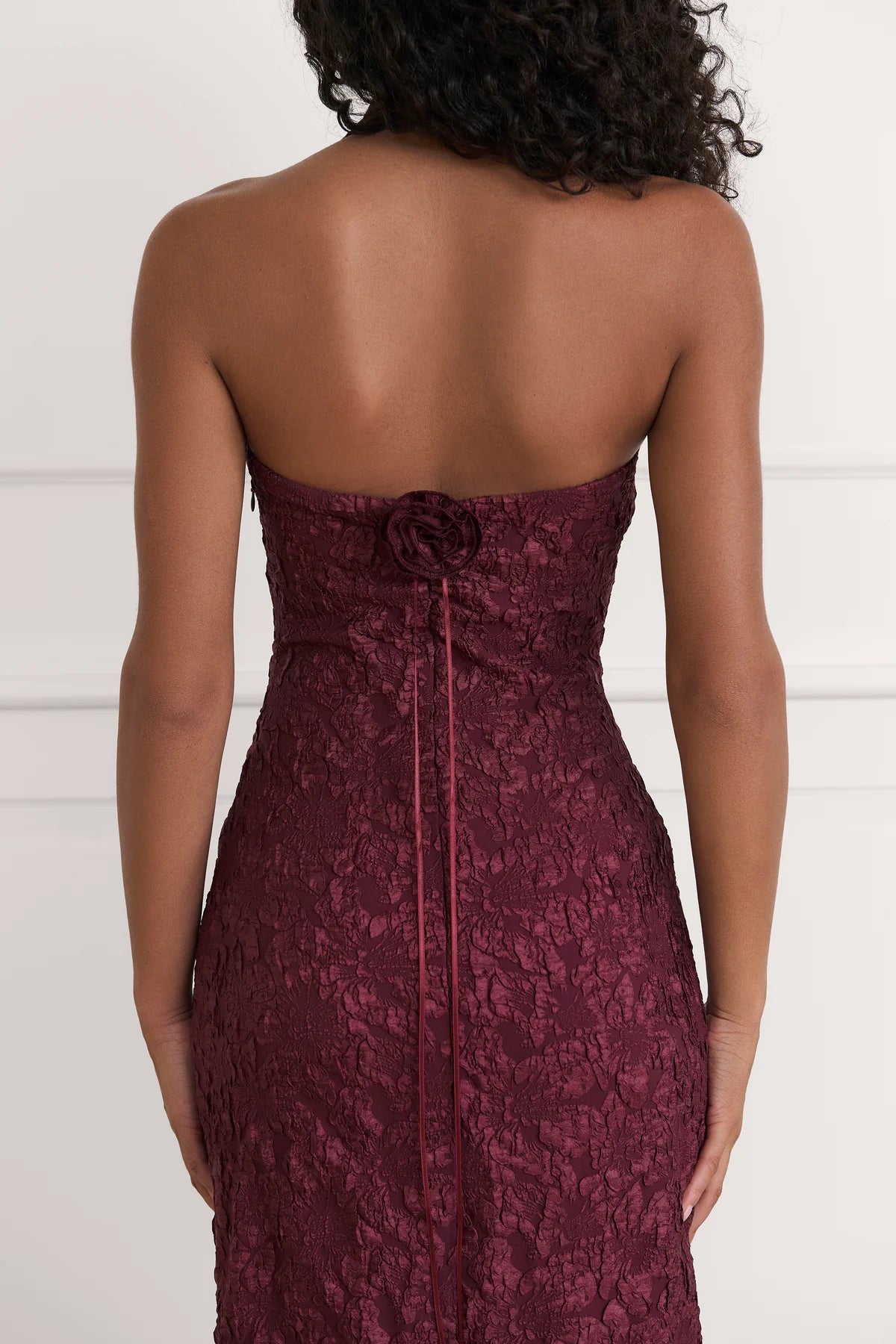 Vestido Allegra Burgundy