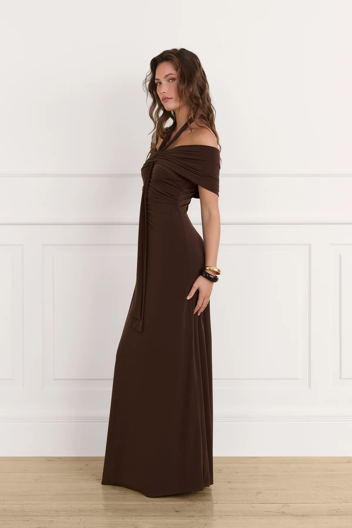 Vestido Reneé Marrón