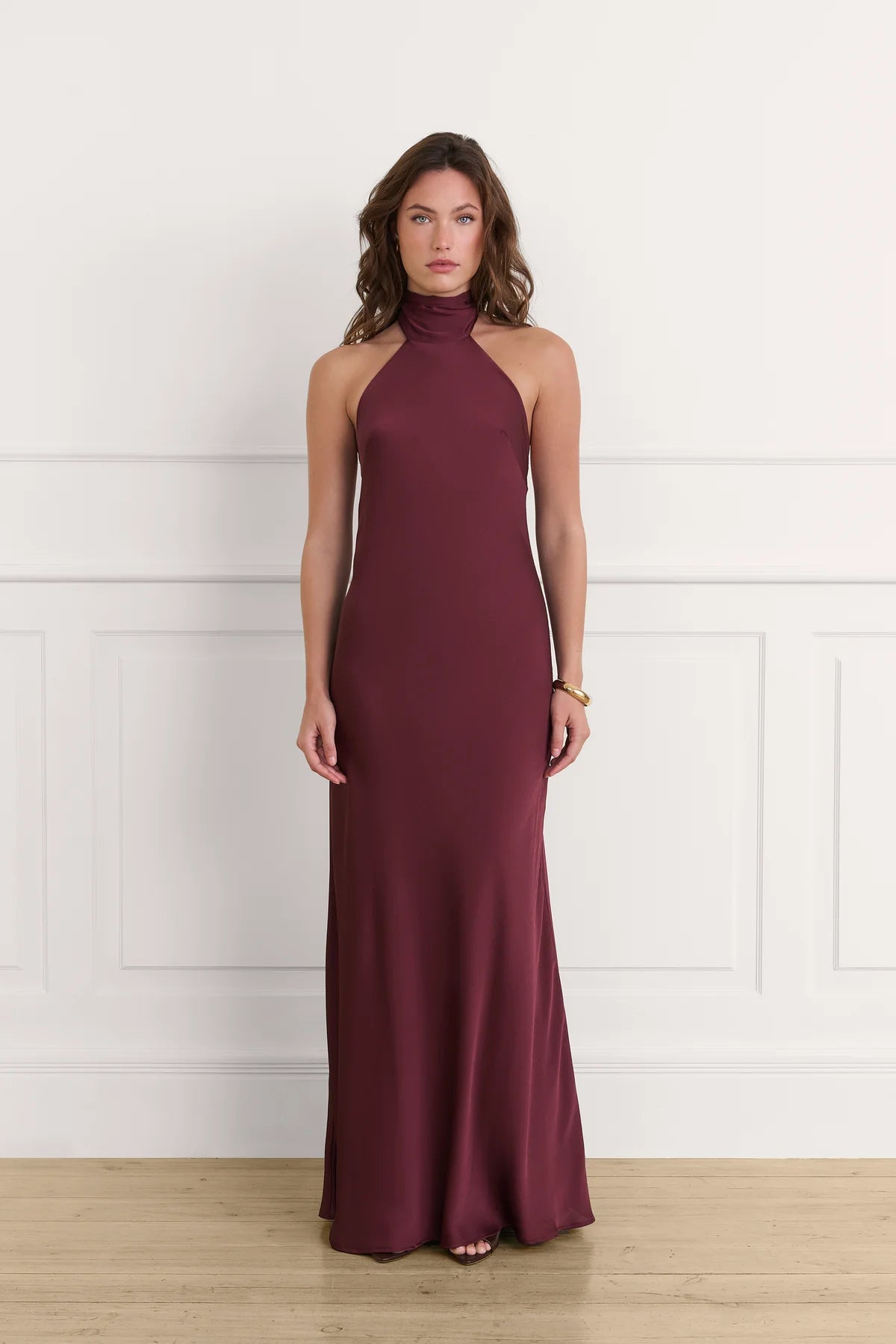 Vestido Stella Burgundy