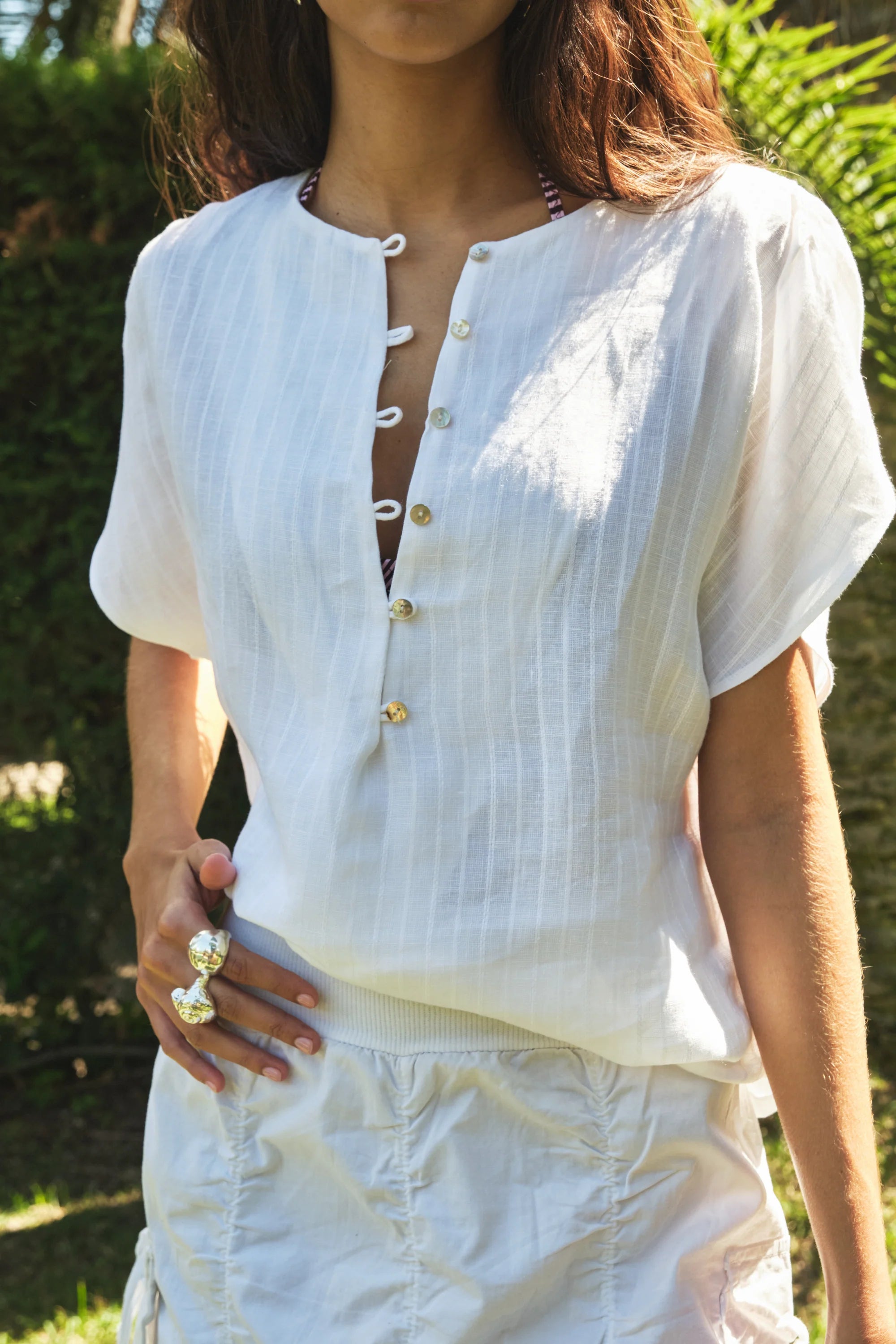 Blusa Pía Blanca