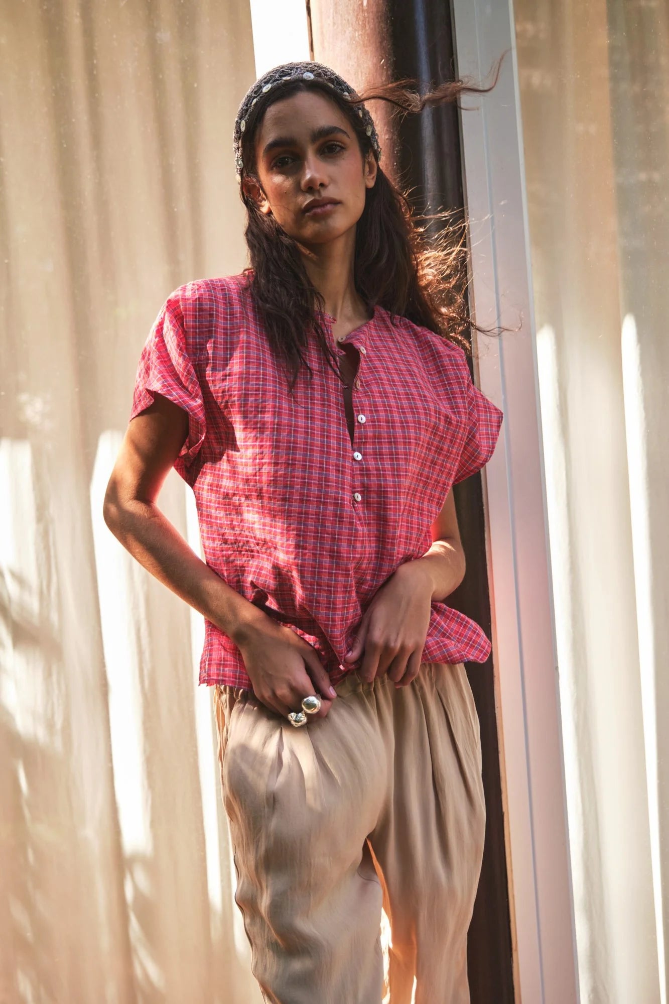 Blusa Pía Fucsia