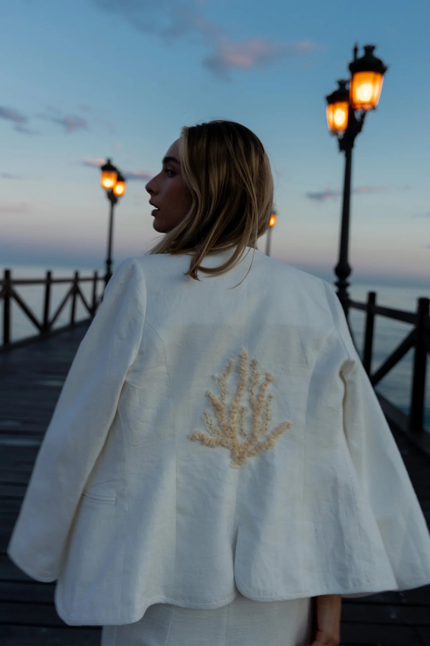 Chaqueta Coral lino
