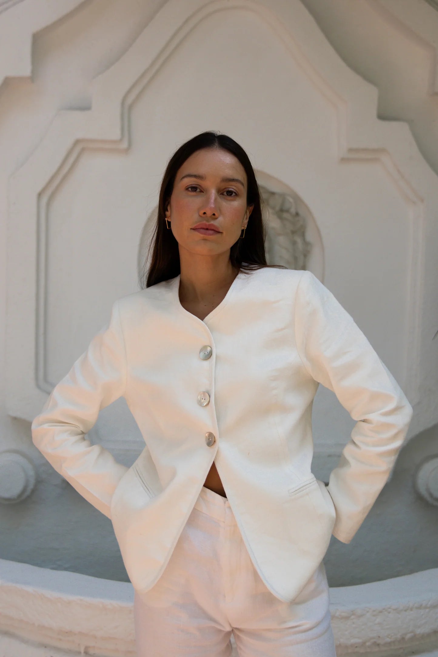 Chaqueta Coral lino