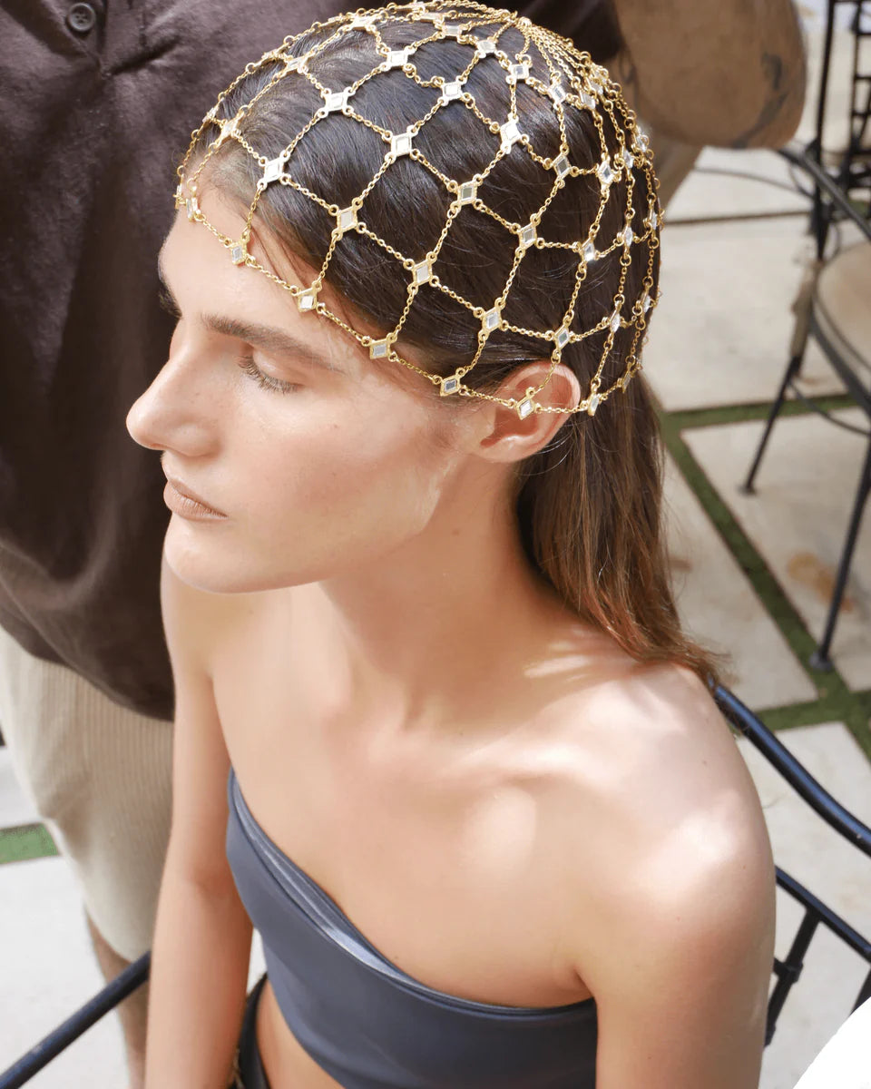 Casquete Nébula Oro