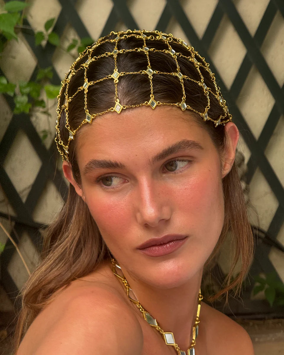 Casquete Nébula Oro