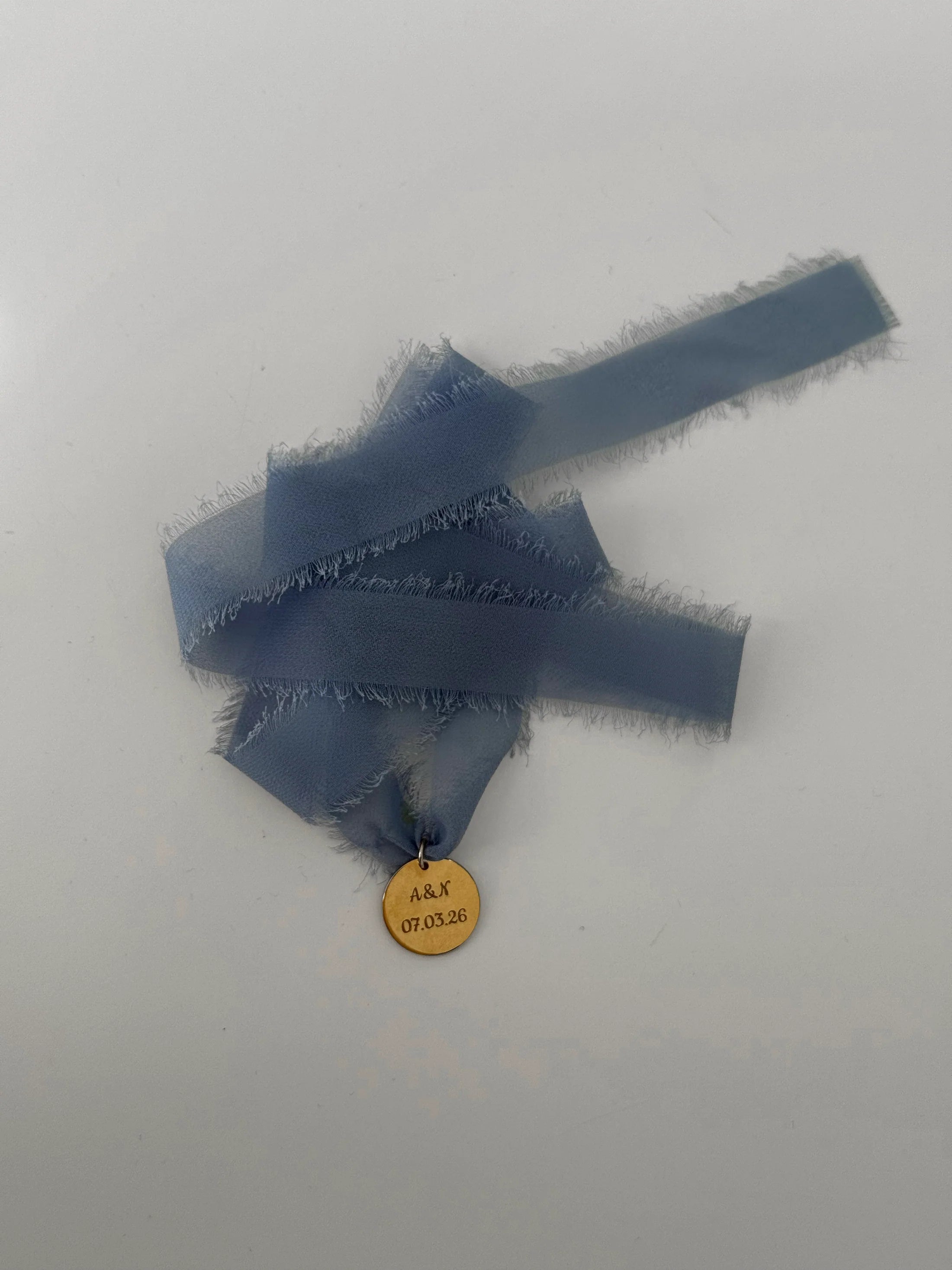 Medalla Ramo de Novia Plata/Oro - Cintas Varios Colores