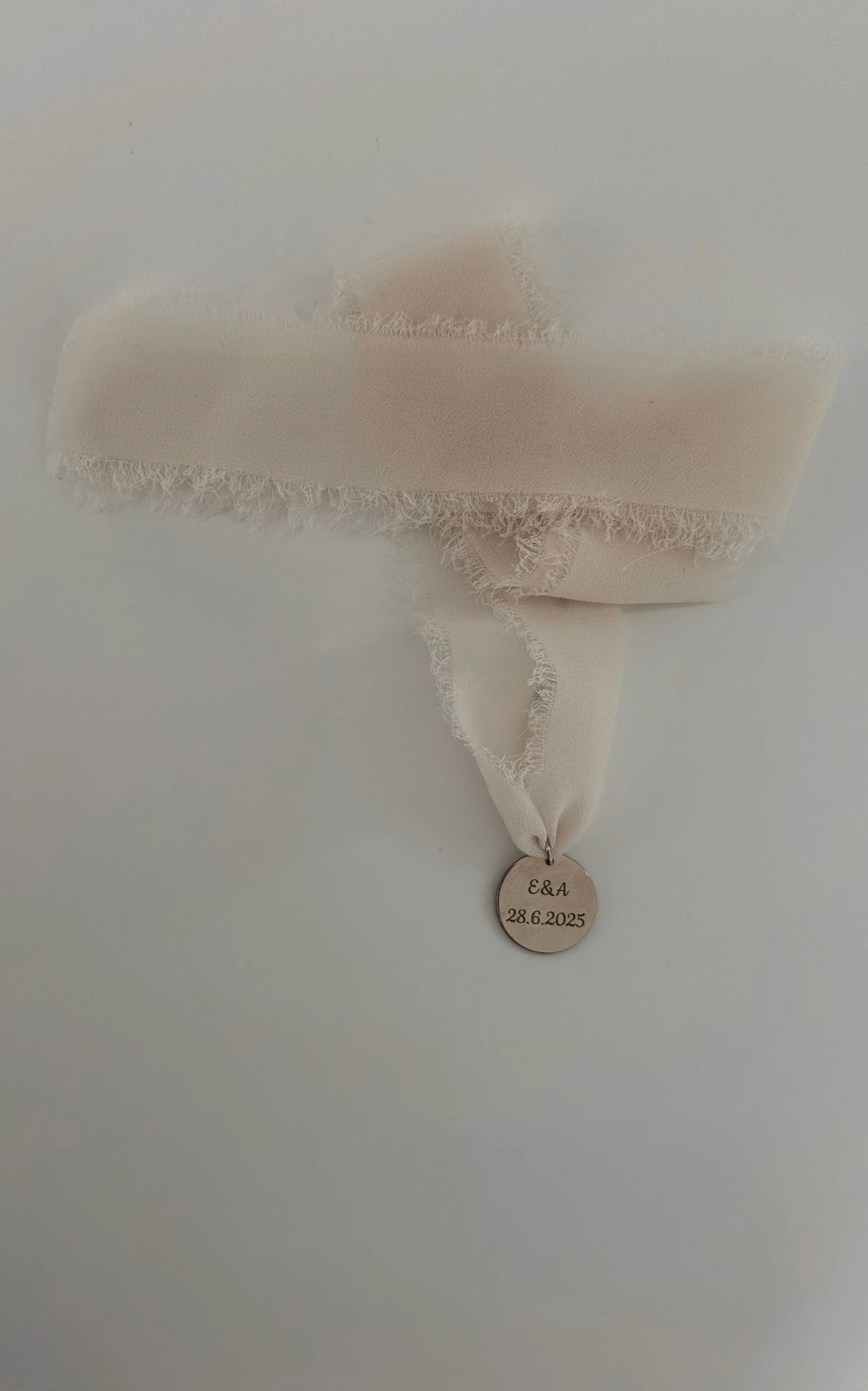 Medalla Ramo de Novia Plata/Oro - Cintas Varios Colores