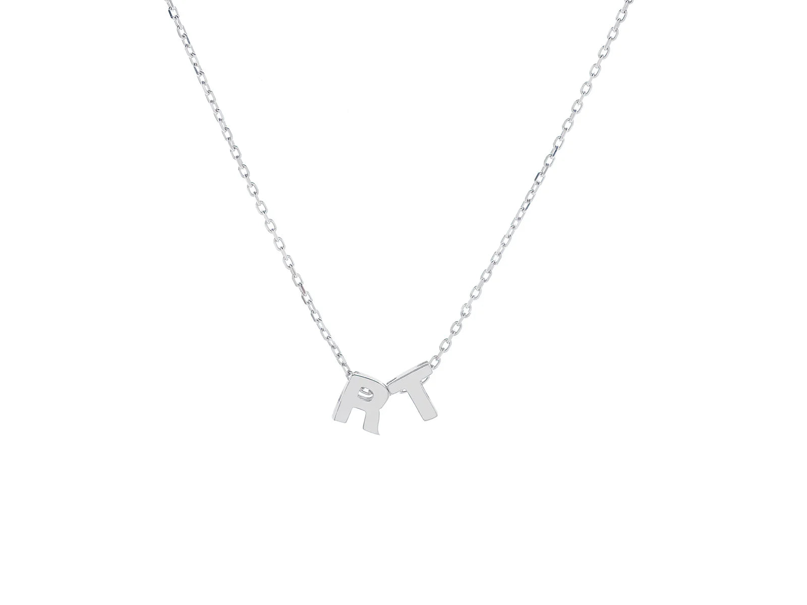 Collar Iniciales Plata