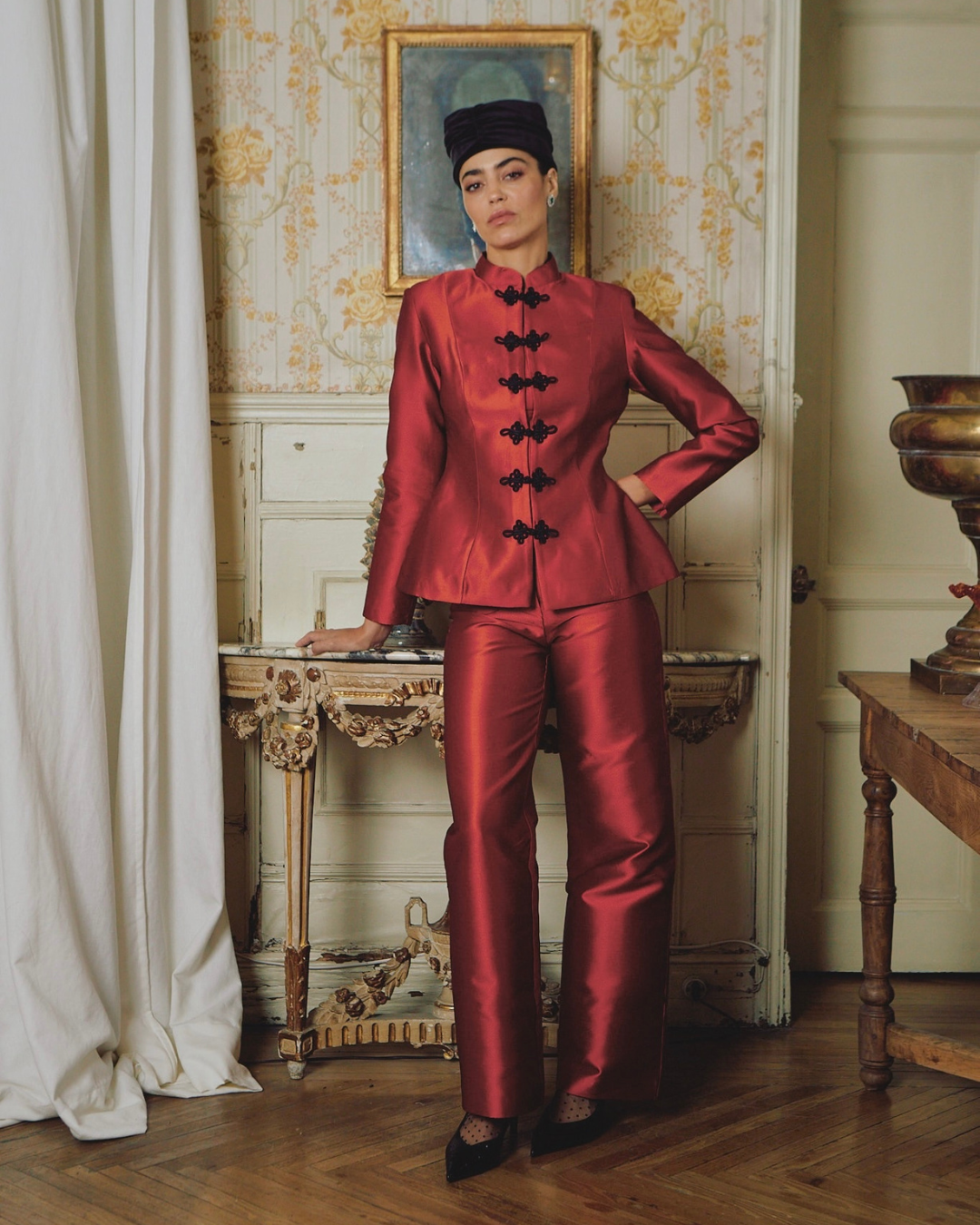 Chaqueta Shanghai Red