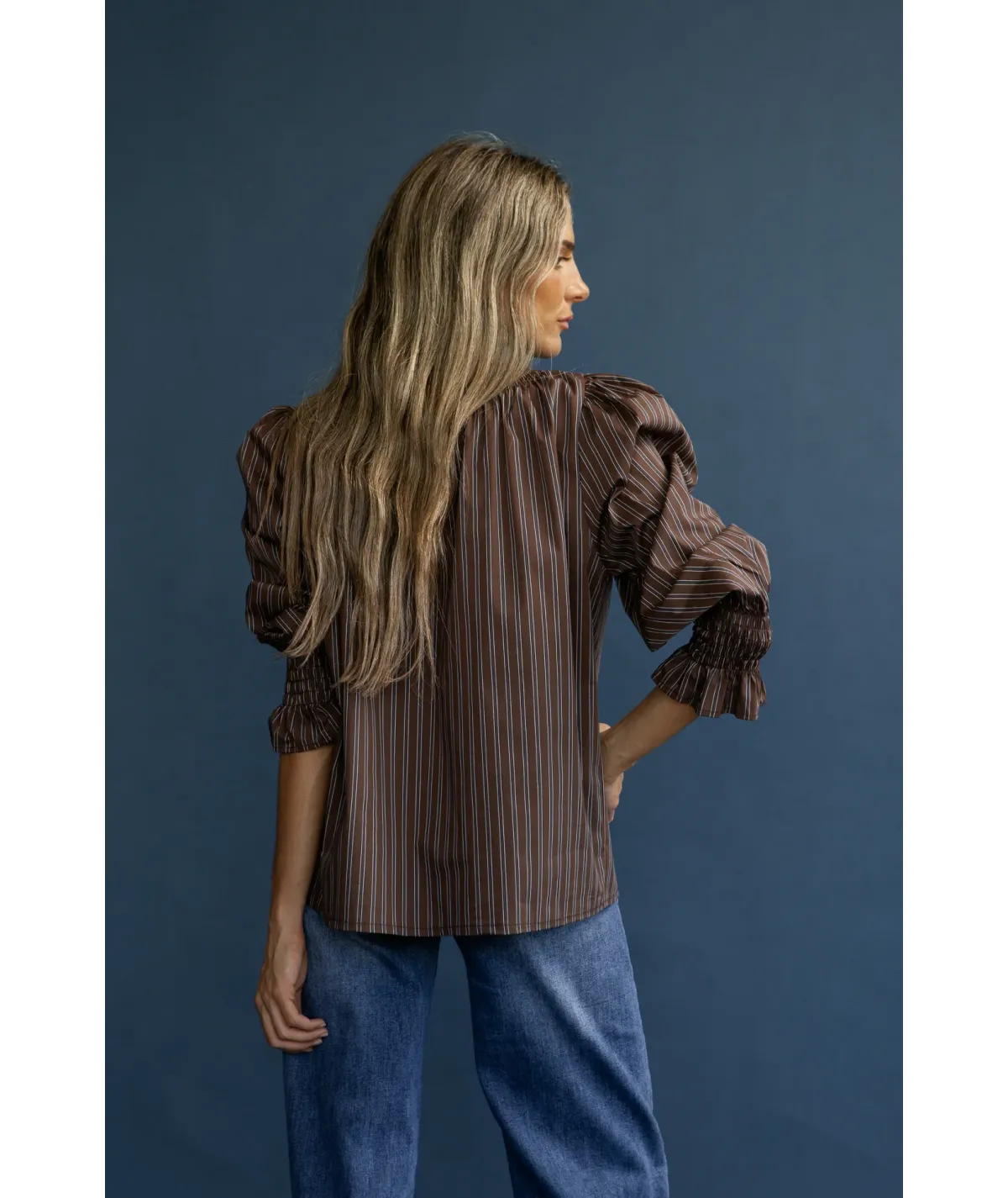 Camisa Sassari Marrón