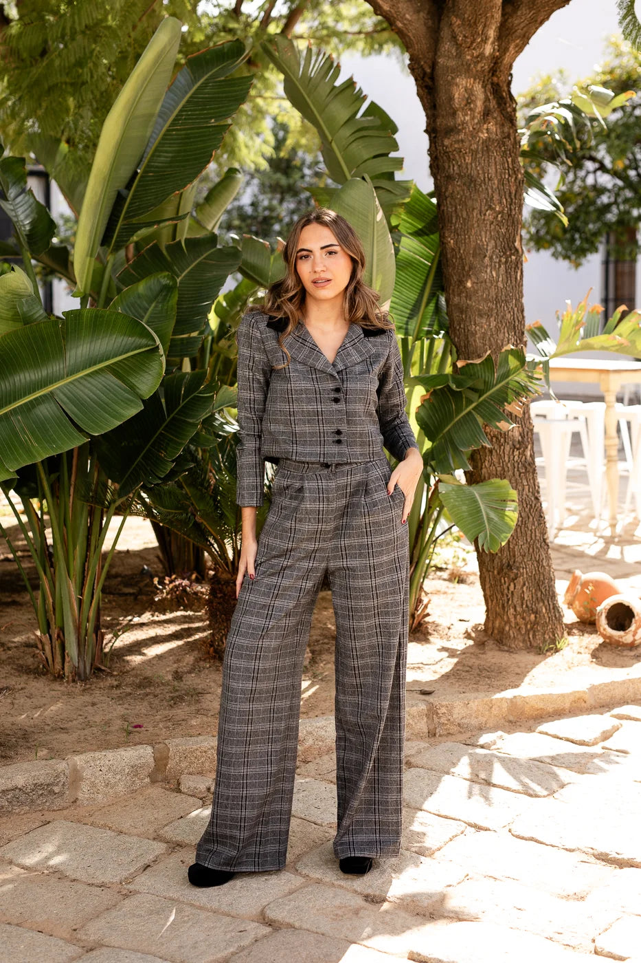 Pantalón Charlotte Cuadros