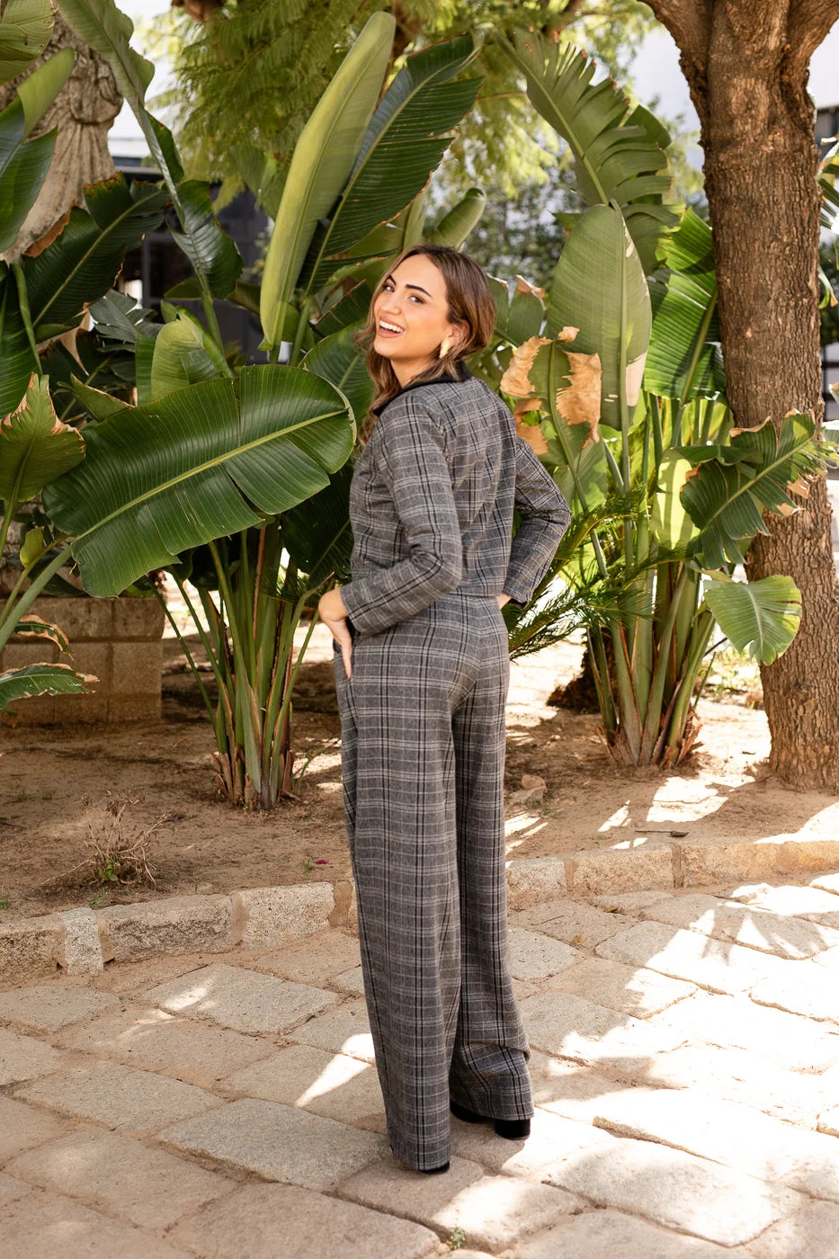 Pantalón Charlotte Cuadros