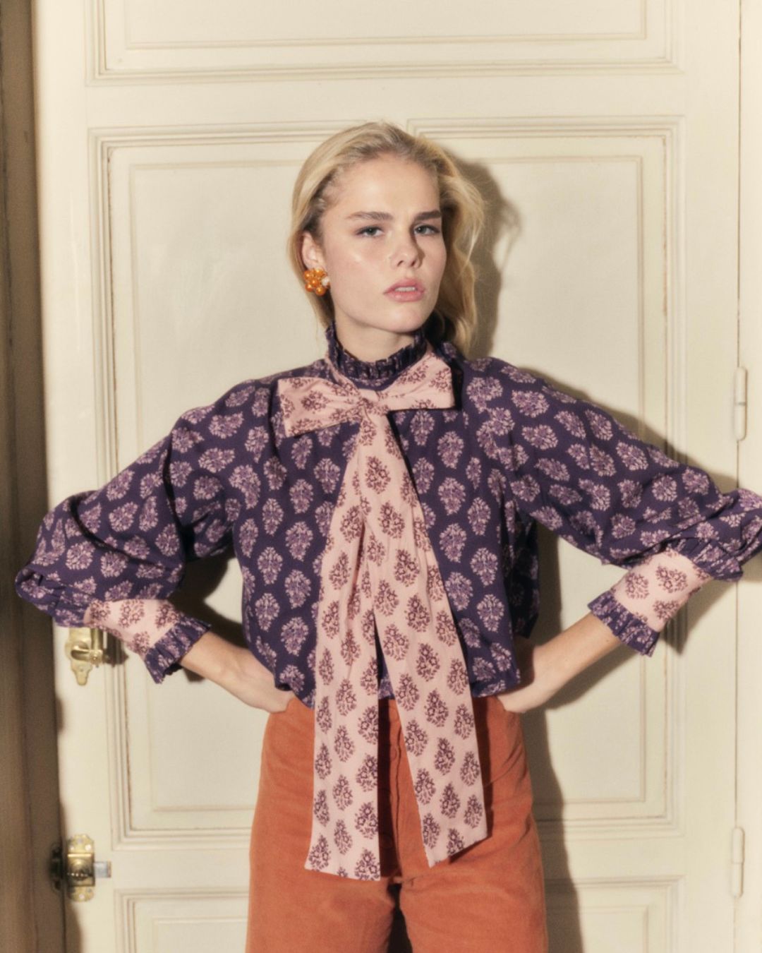 Camisa Poppy Surrey Purple