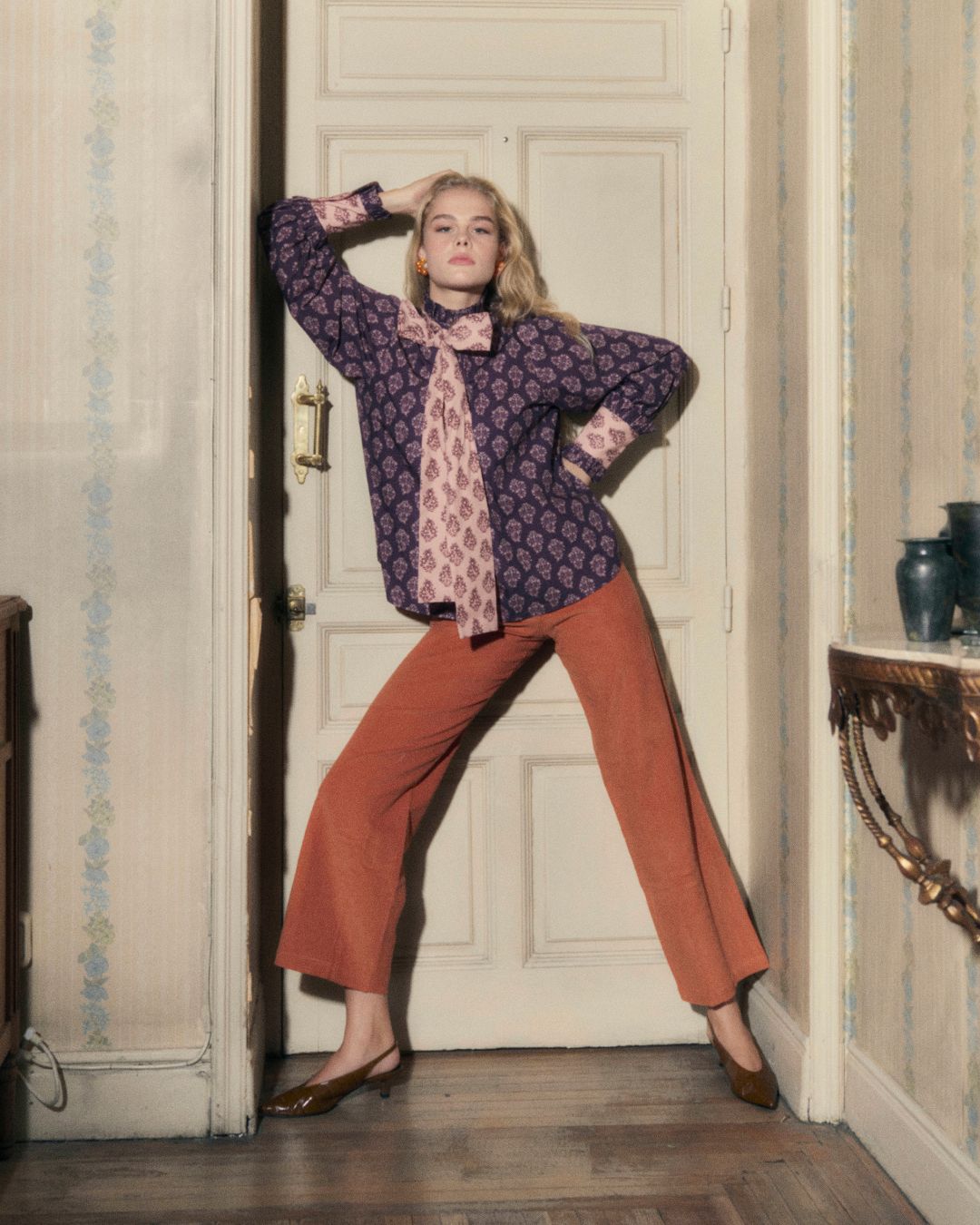 Camisa Poppy Surrey Purple