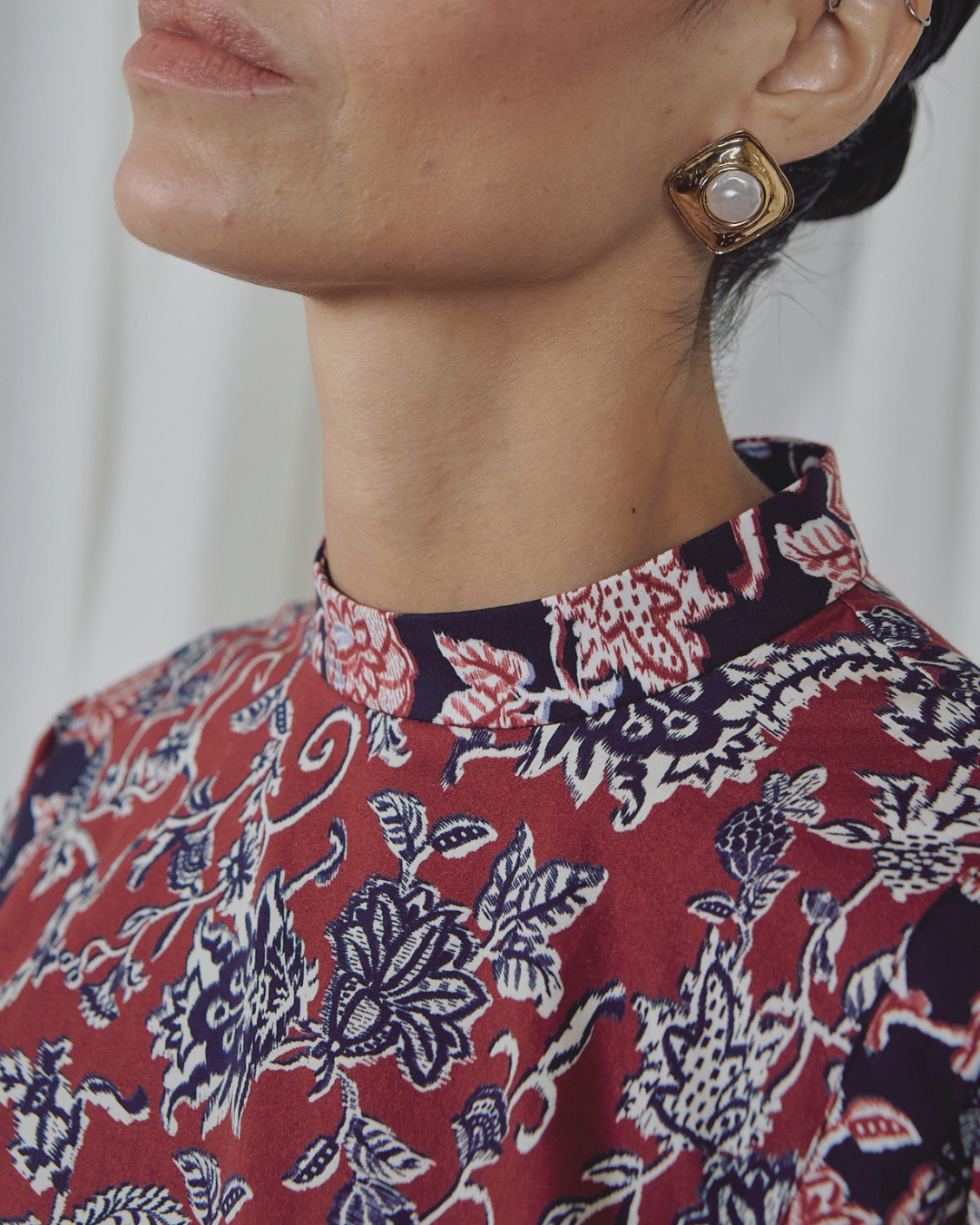 Camisa Clotilde Norfolk Red