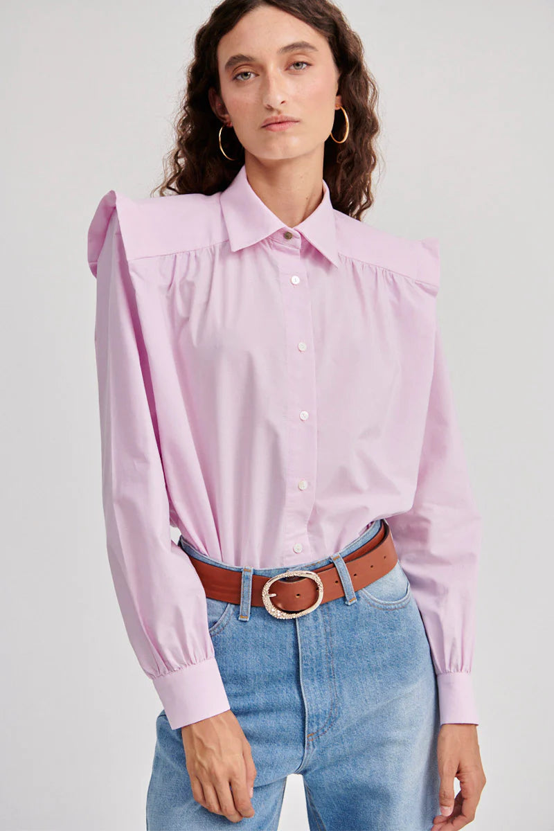 Camisa Marieta Rosa Suave