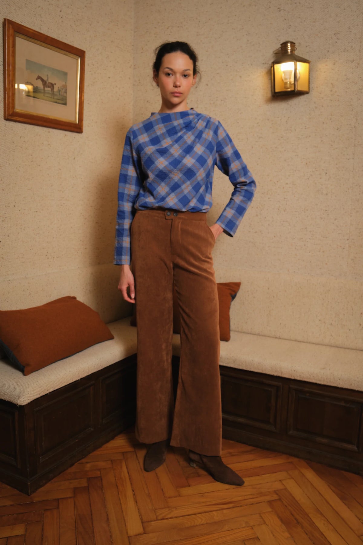Pantalón Greta Marrón