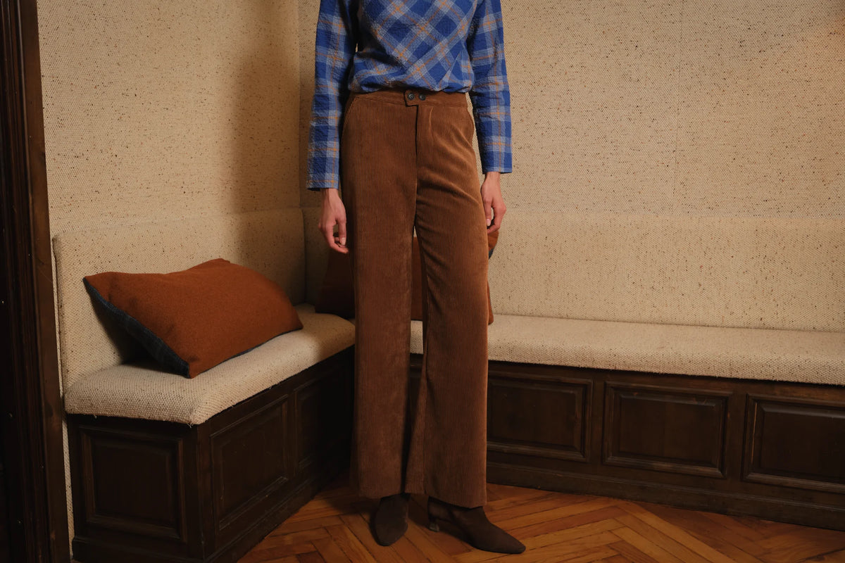 Pantalón Greta Marrón