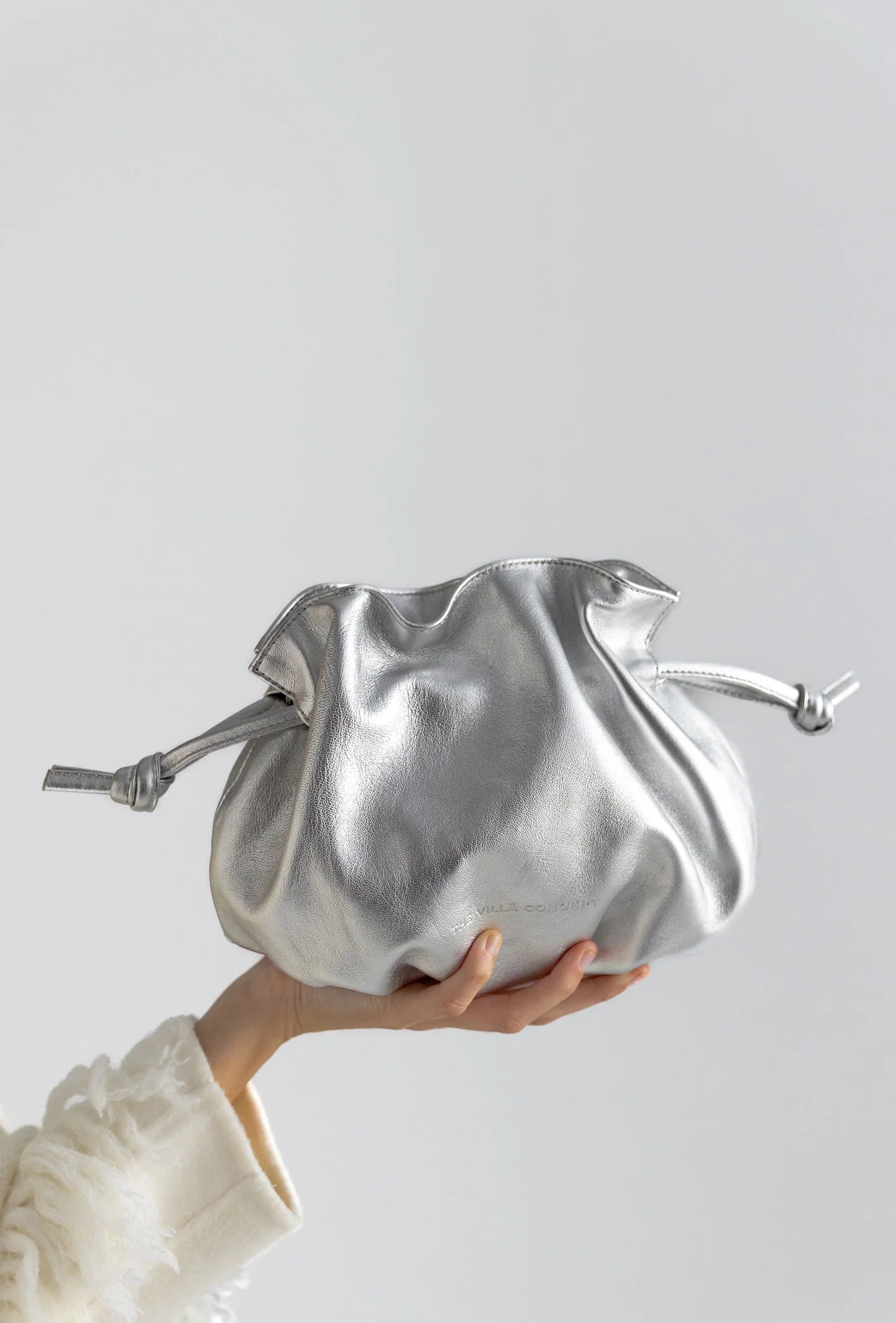 Bolso Shell Bag: Re-Edited Silver